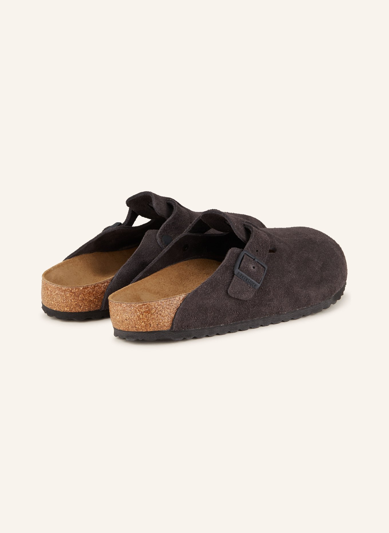 BIRKENSTOCK Slides BOSTON, Color: DARK GRAY (Image 2)