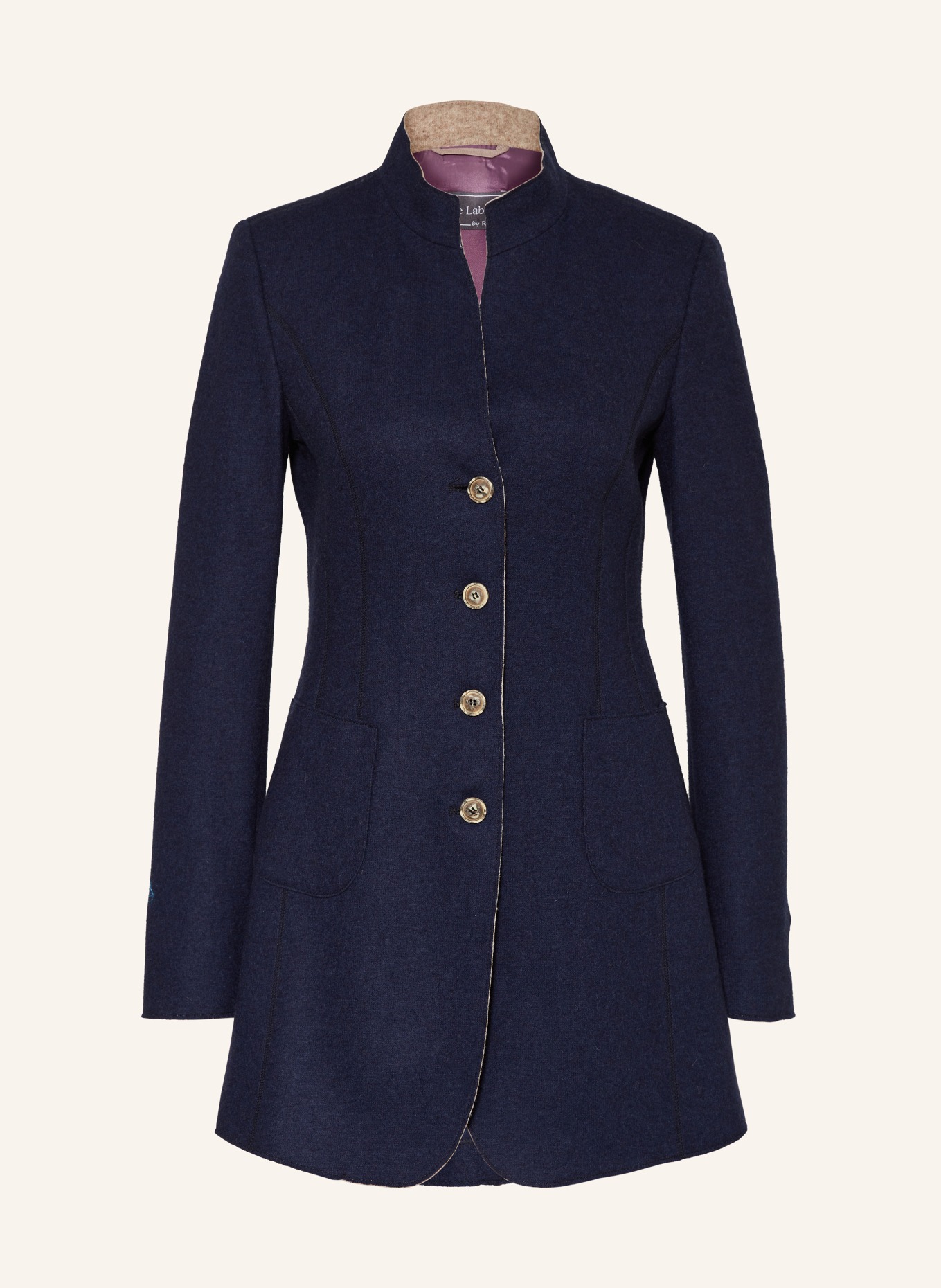 White Label Long blazer, Color: DARK BLUE (Image 1)