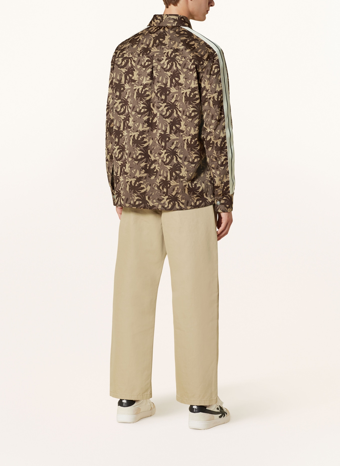 Palm Angels Chinosy regular fit: BEŻOWY
