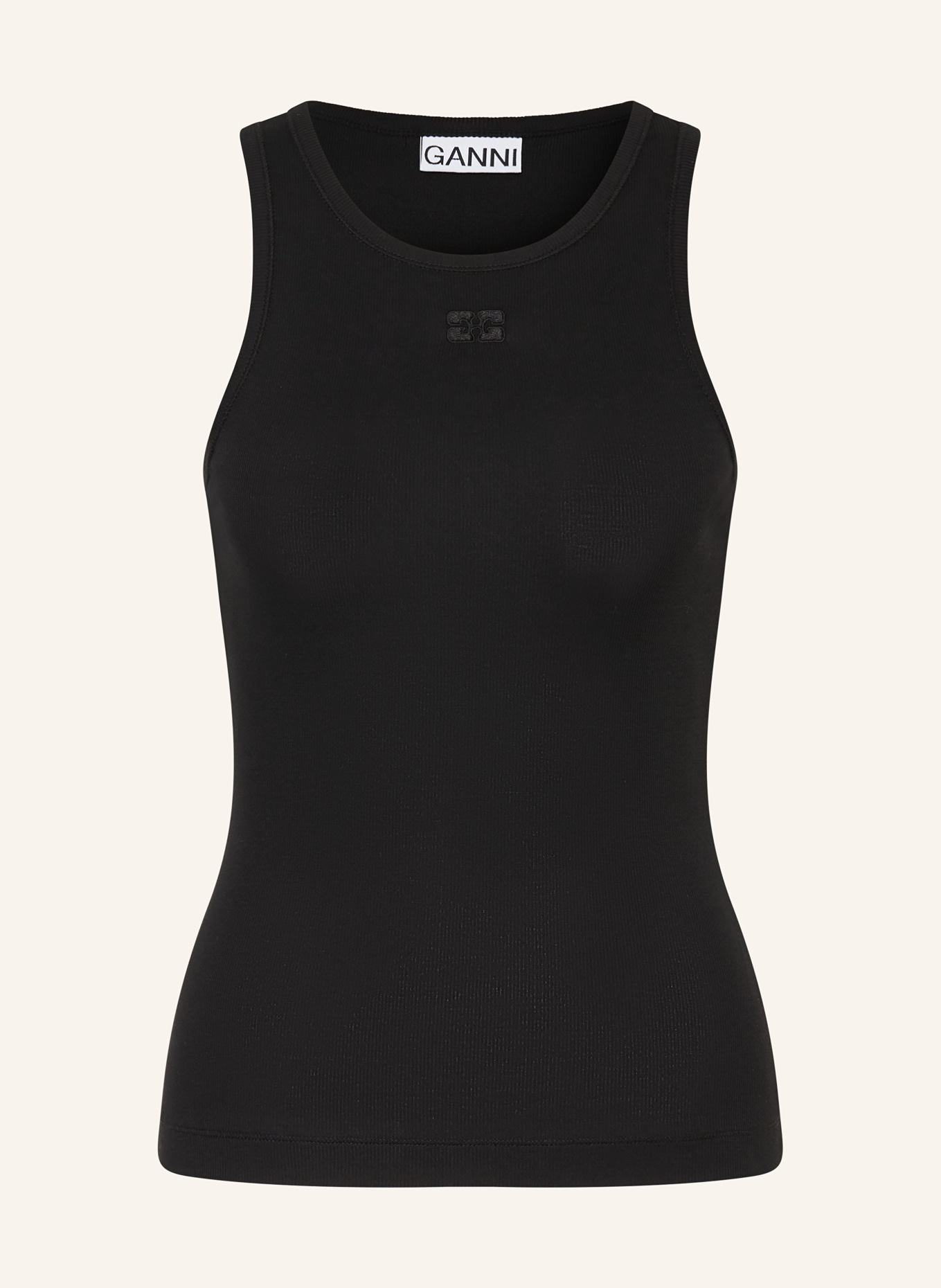 GANNI Top, Color: BLACK (Image 1)