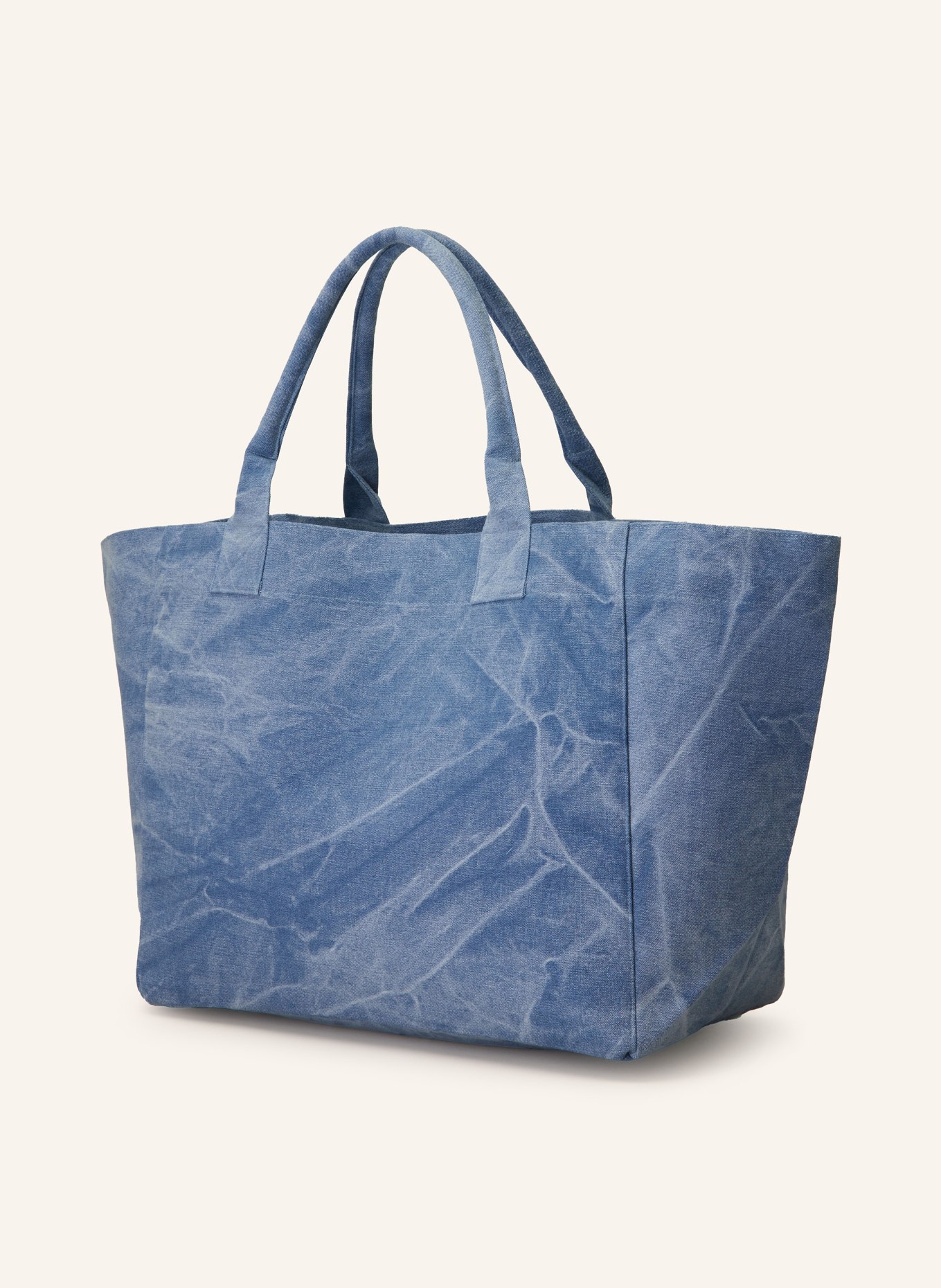 GANNI Shopper JET SET TRAVEL LARGE, Color: BLUE (Image 2)