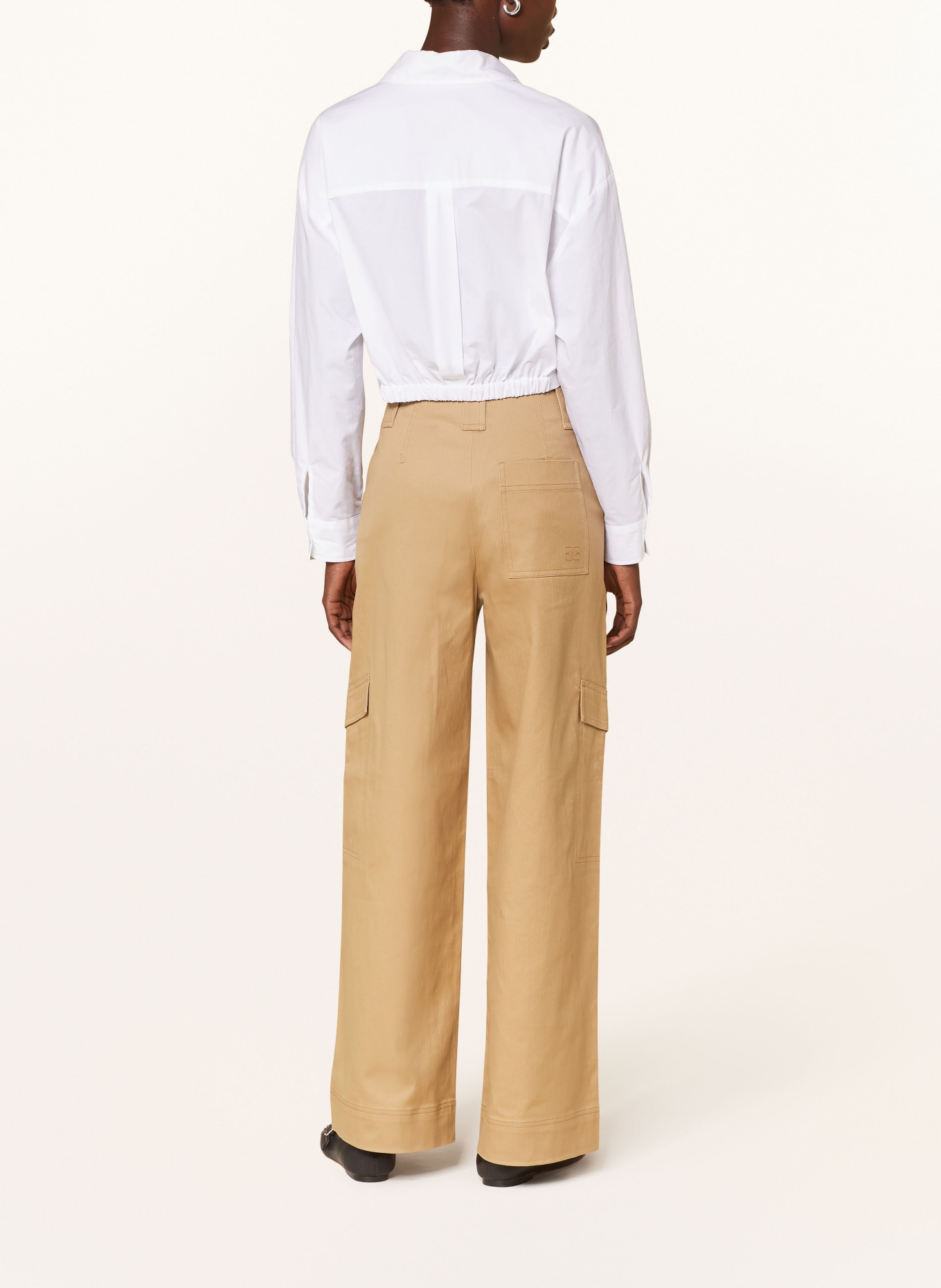 GANNI Cargo pants, Color: BEIGE (Image 3)