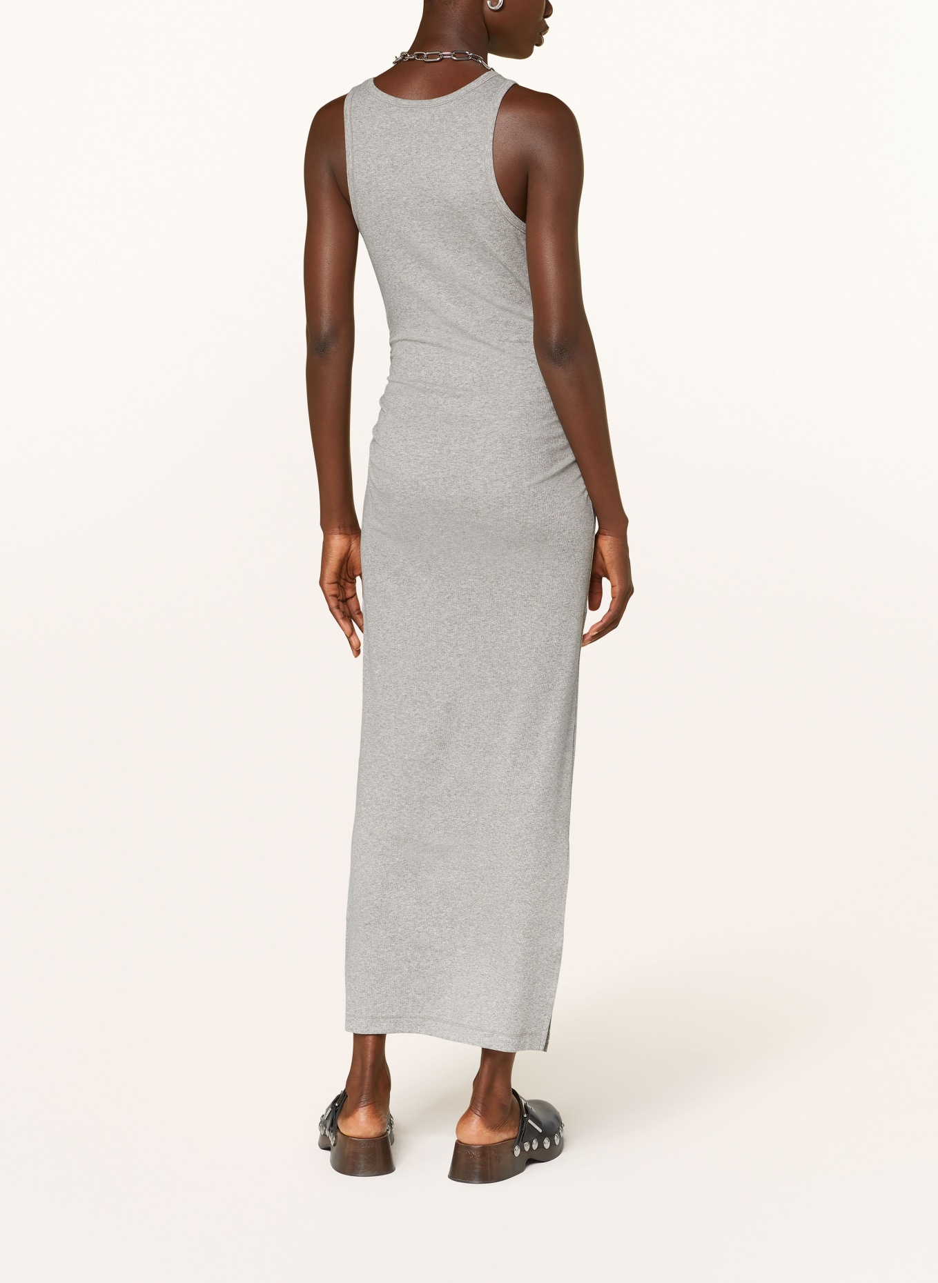 GANNI Jerseykleid, Farbe: GRAU (Bild 3)