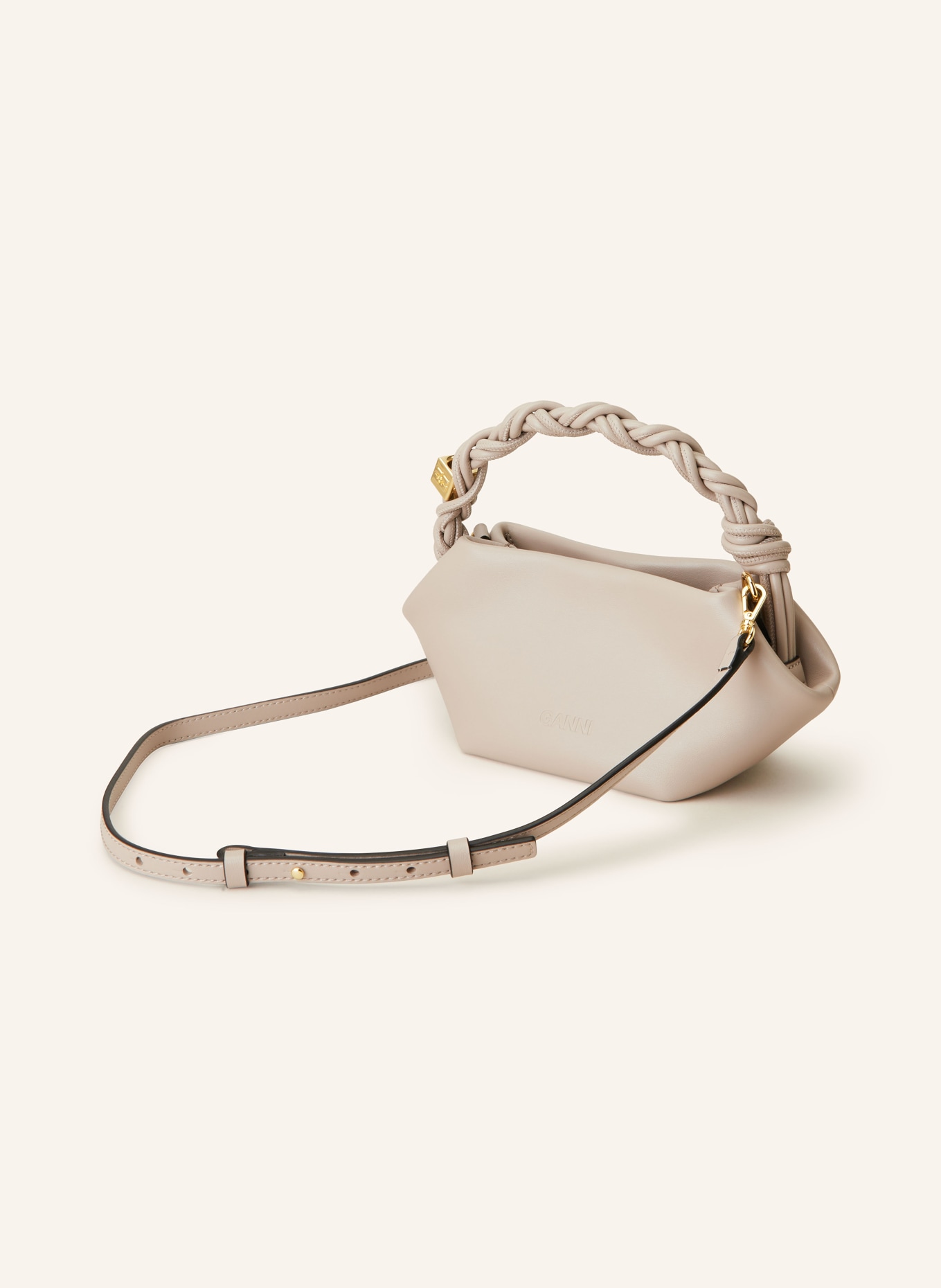 GANNI Handtasche BOU MINI, Farbe: BEIGE (Bild 2)