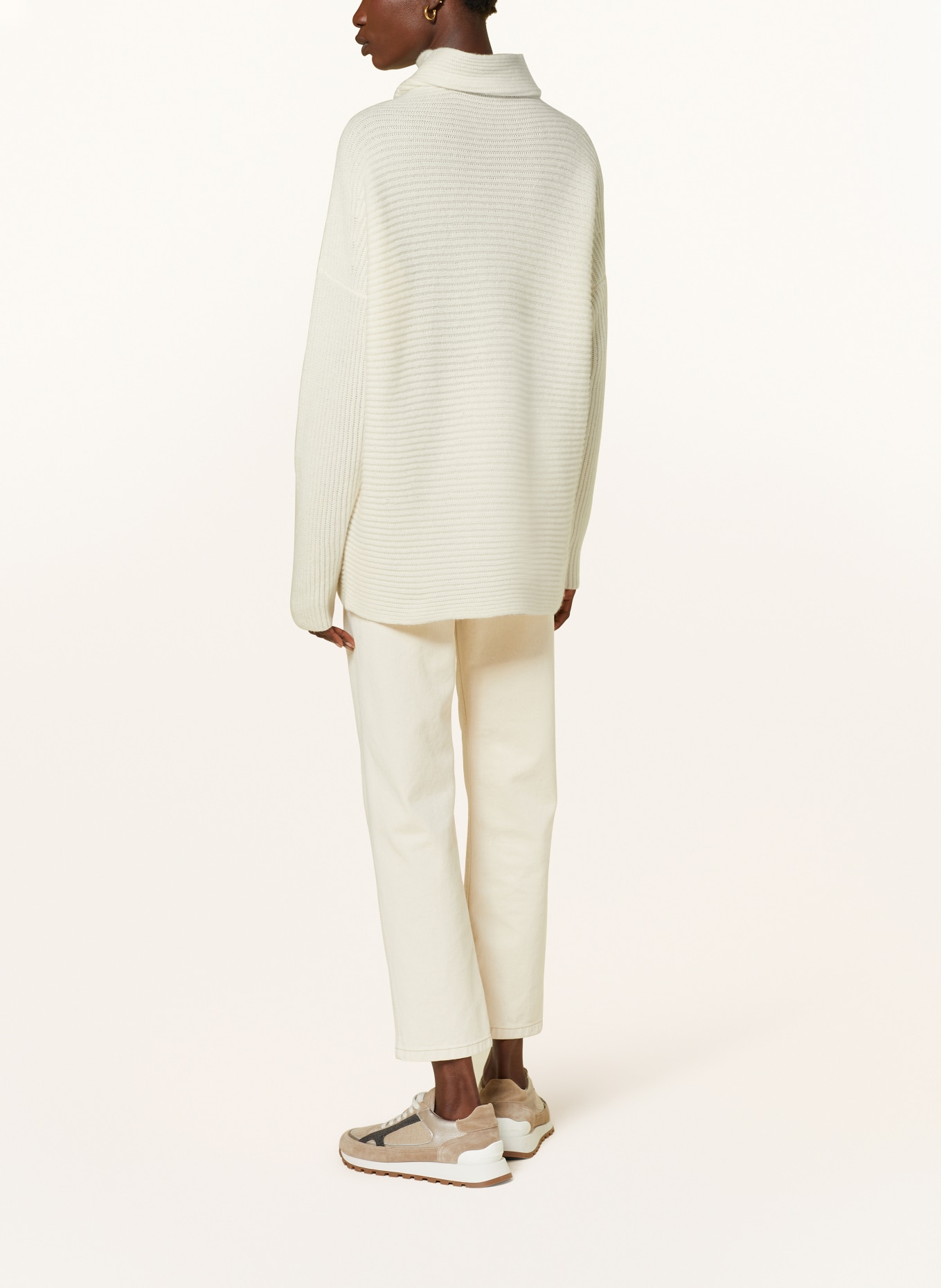 IRIS von ARNIM Rollkragenpullover CAPRI aus Cashmere, Farbe: ECRU (Bild 3)