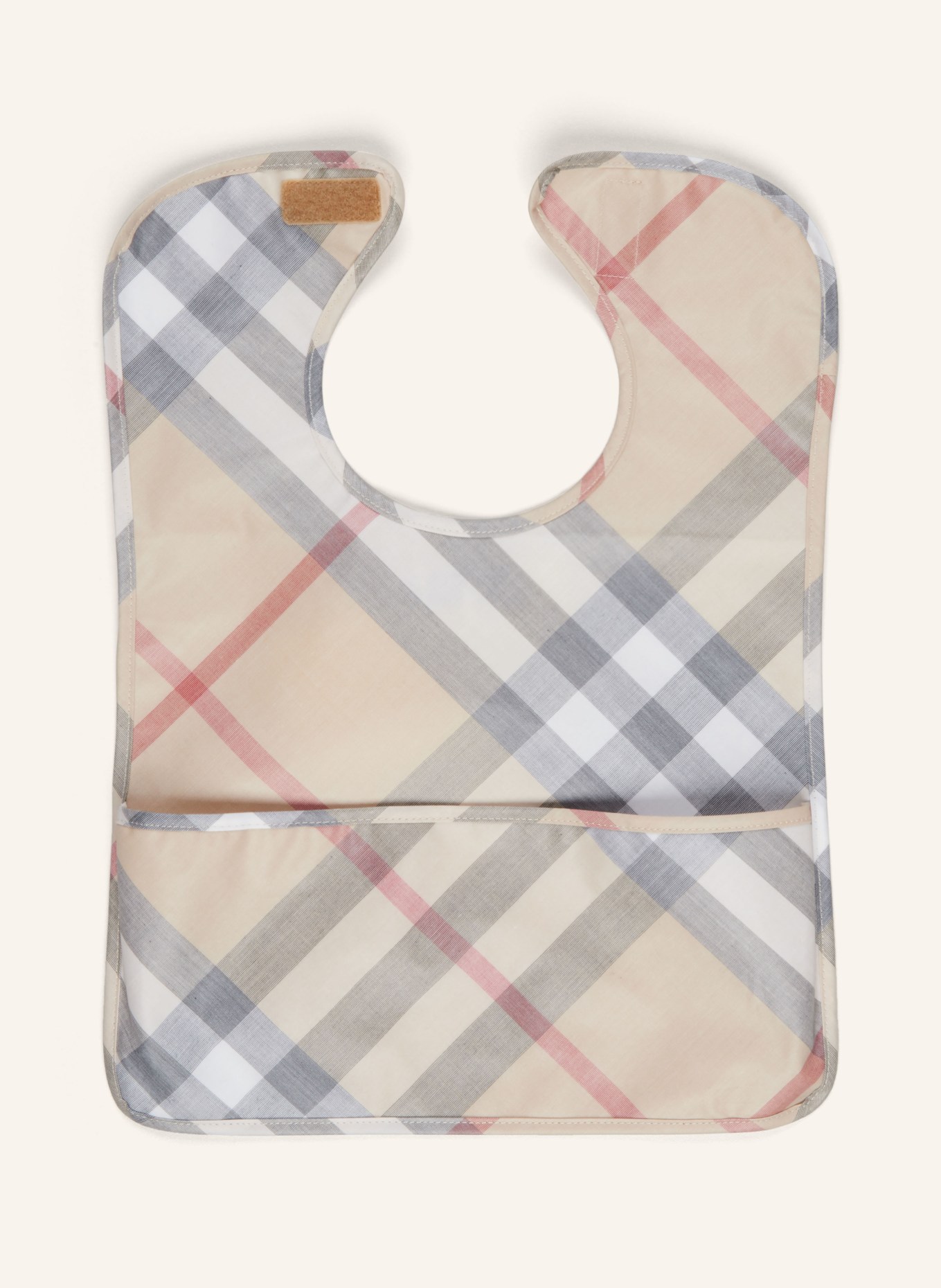 BURBERRY Lätzchen, Farbe: BEIGE/ ROT/ SCHWARZ (Bild 1)