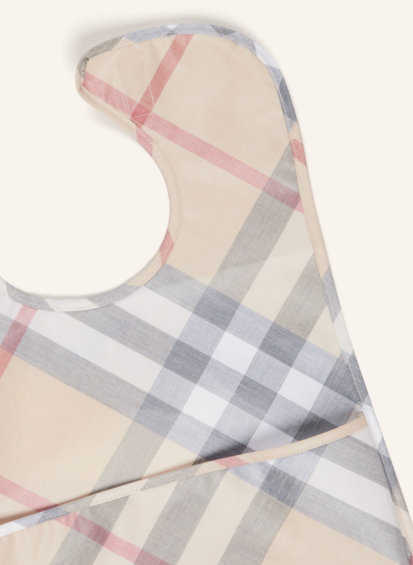 BURBERRY Lätzchen, Farbe: BEIGE/ ROT/ SCHWARZ (Bild 2)