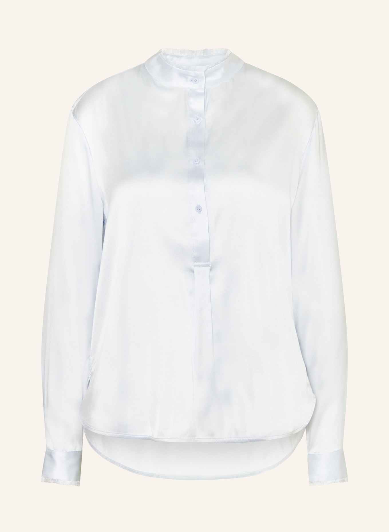 lilienfels Shirt blouse in silk, Color: LIGHT BLUE (Image 1)