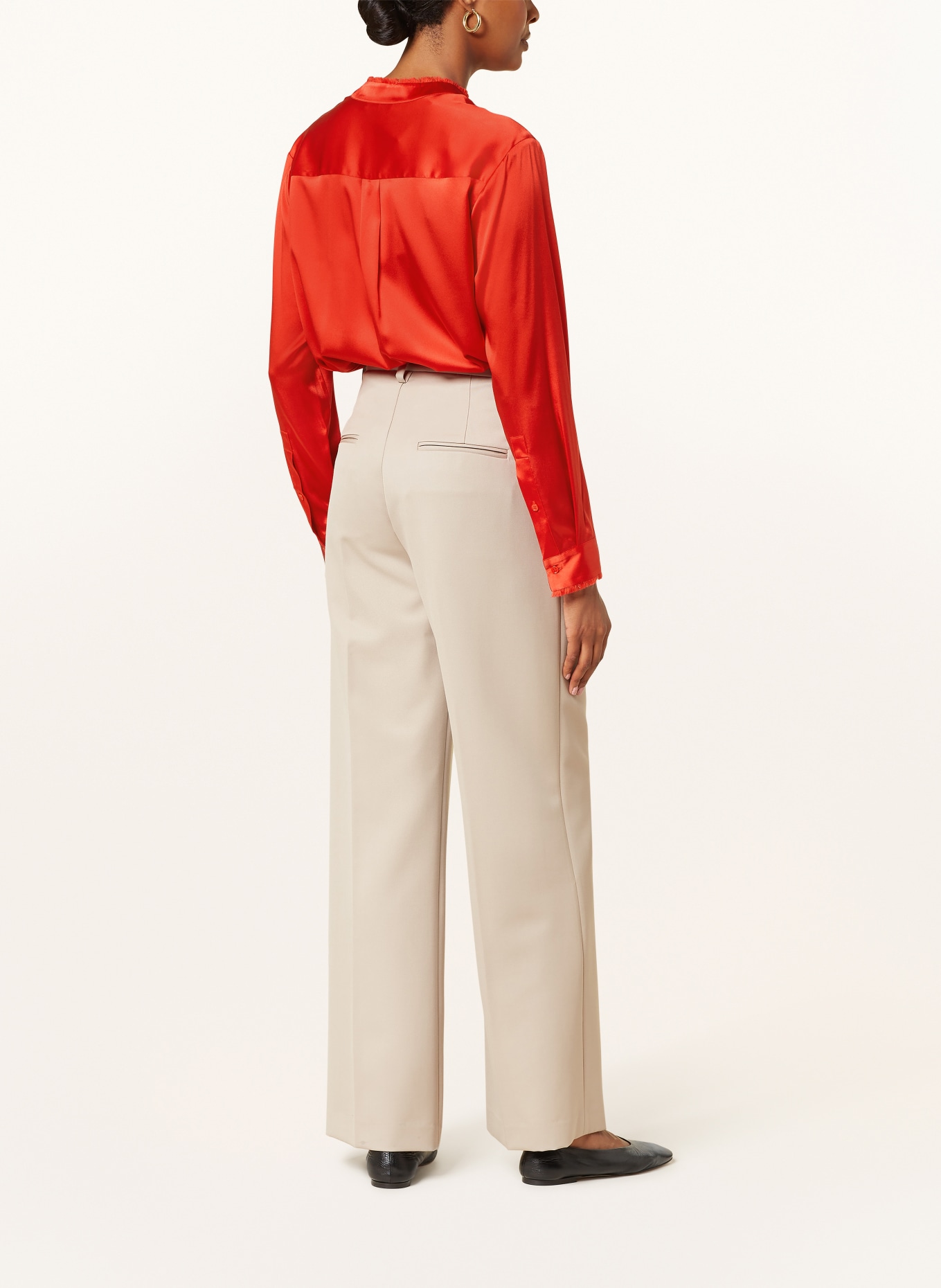 lilienfels Shirt blouse in silk, Color: RED (Image 3)