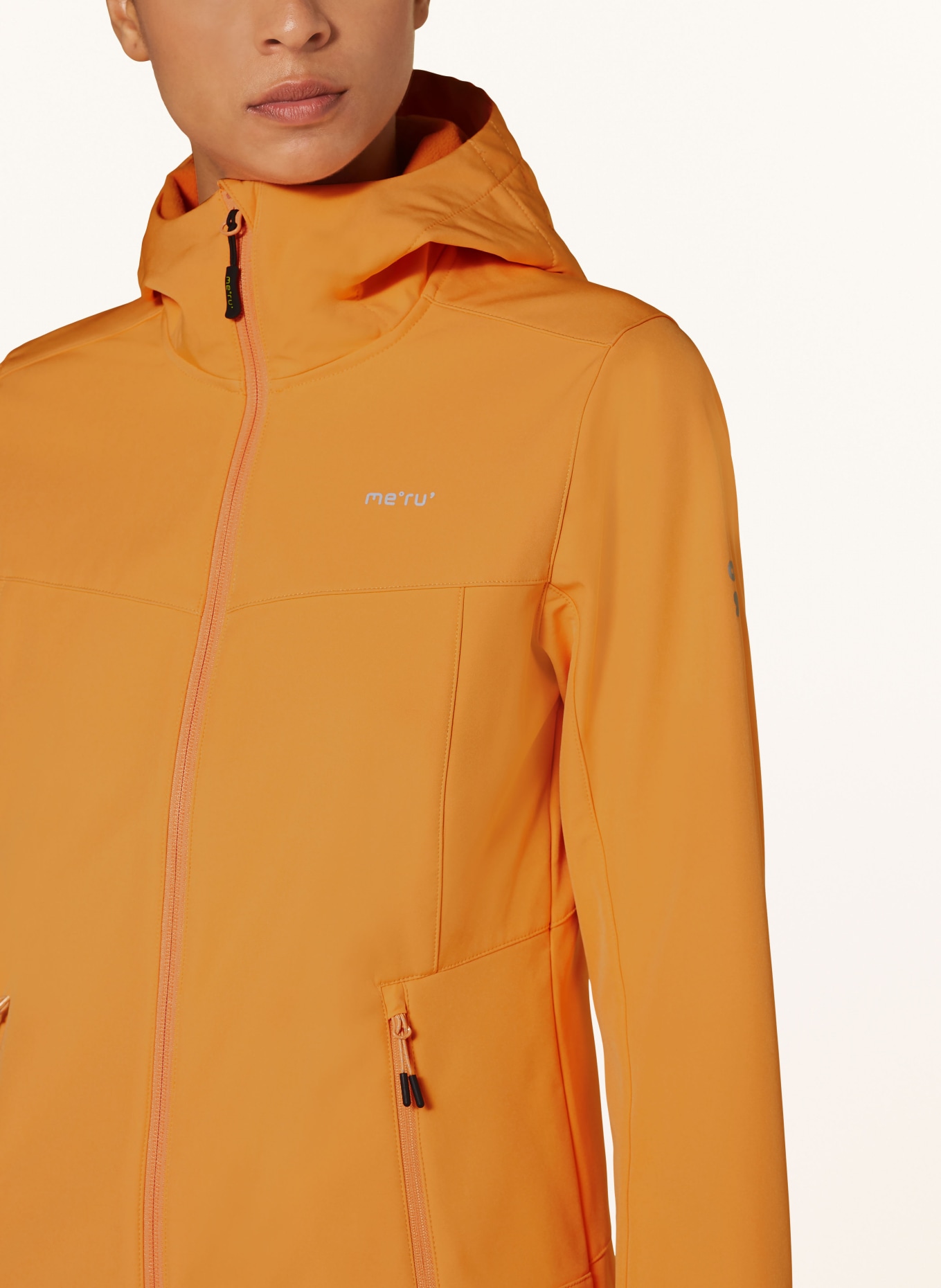 me°ru' Softshell-Jacke TOULOUSE, Farbe: ORANGE (Bild 5)