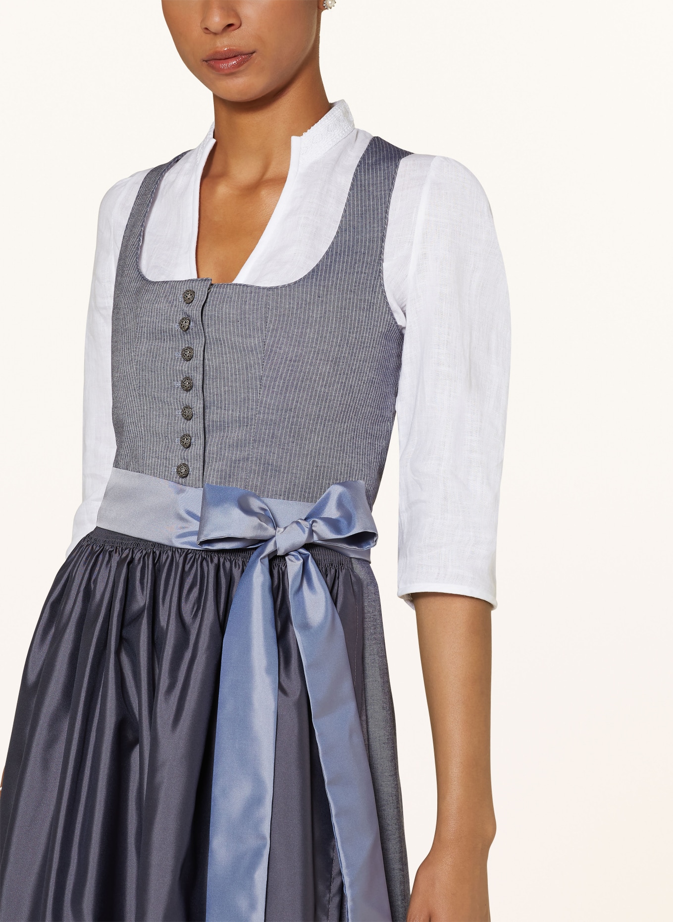 Hammerschmid Dirndl PILLERSEE, Farbe: BLAU/ WEISS (Bild 4)