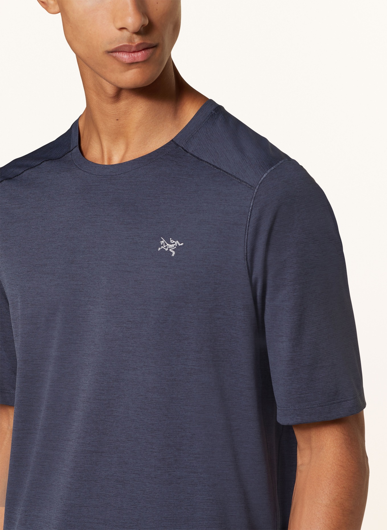 ARC'TERYX T-shirt CORMAC CREW, Color: DARK BLUE (Image 4)