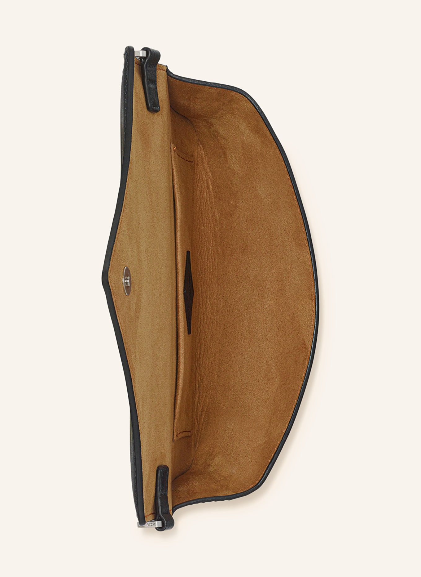 MCM black square messenger bag VI with pouch, Color: BLACK/ GRAY (Image 4)