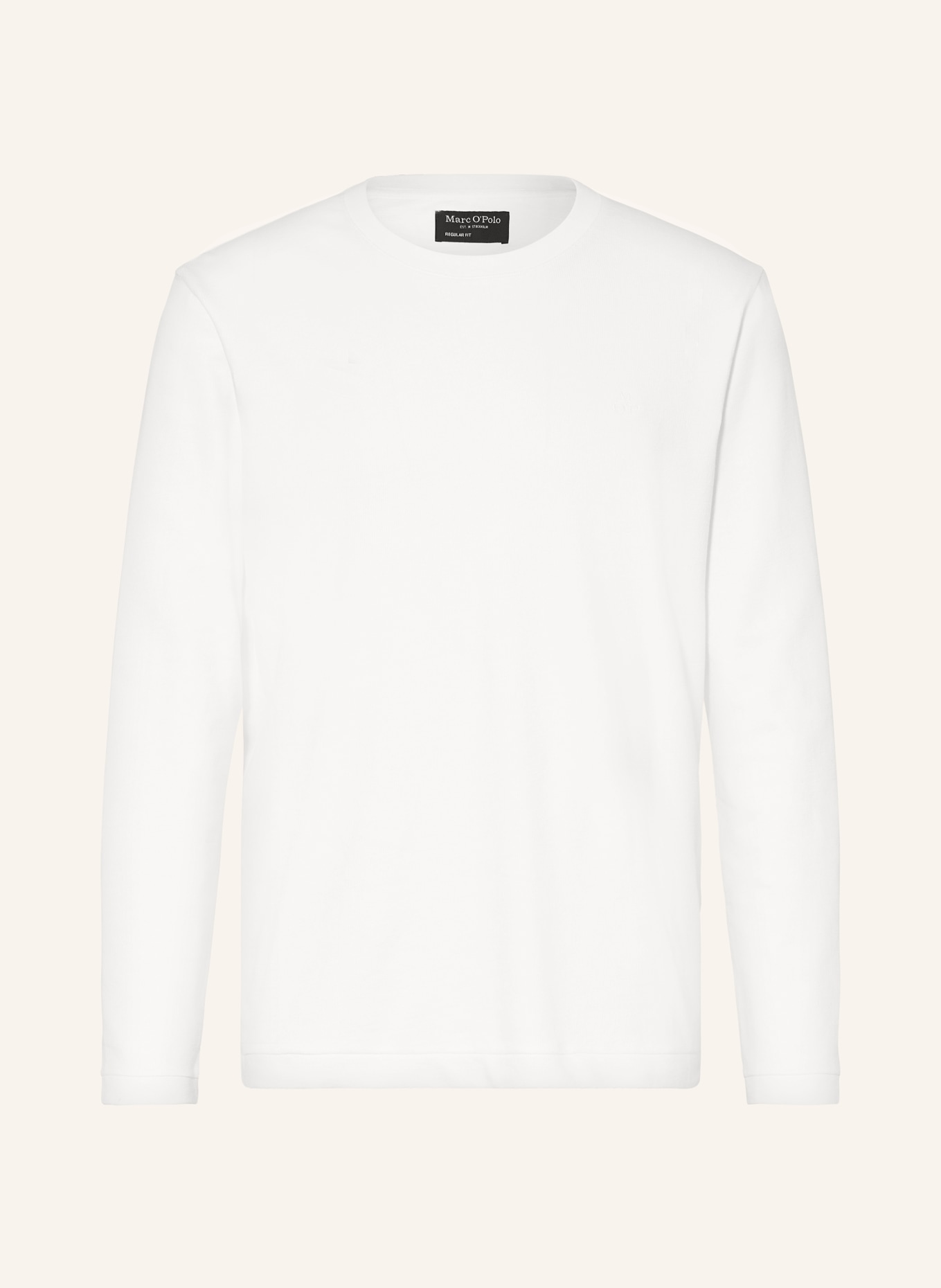 Marc O'Polo Longsleeve, Farbe: WEISS (Bild 1)