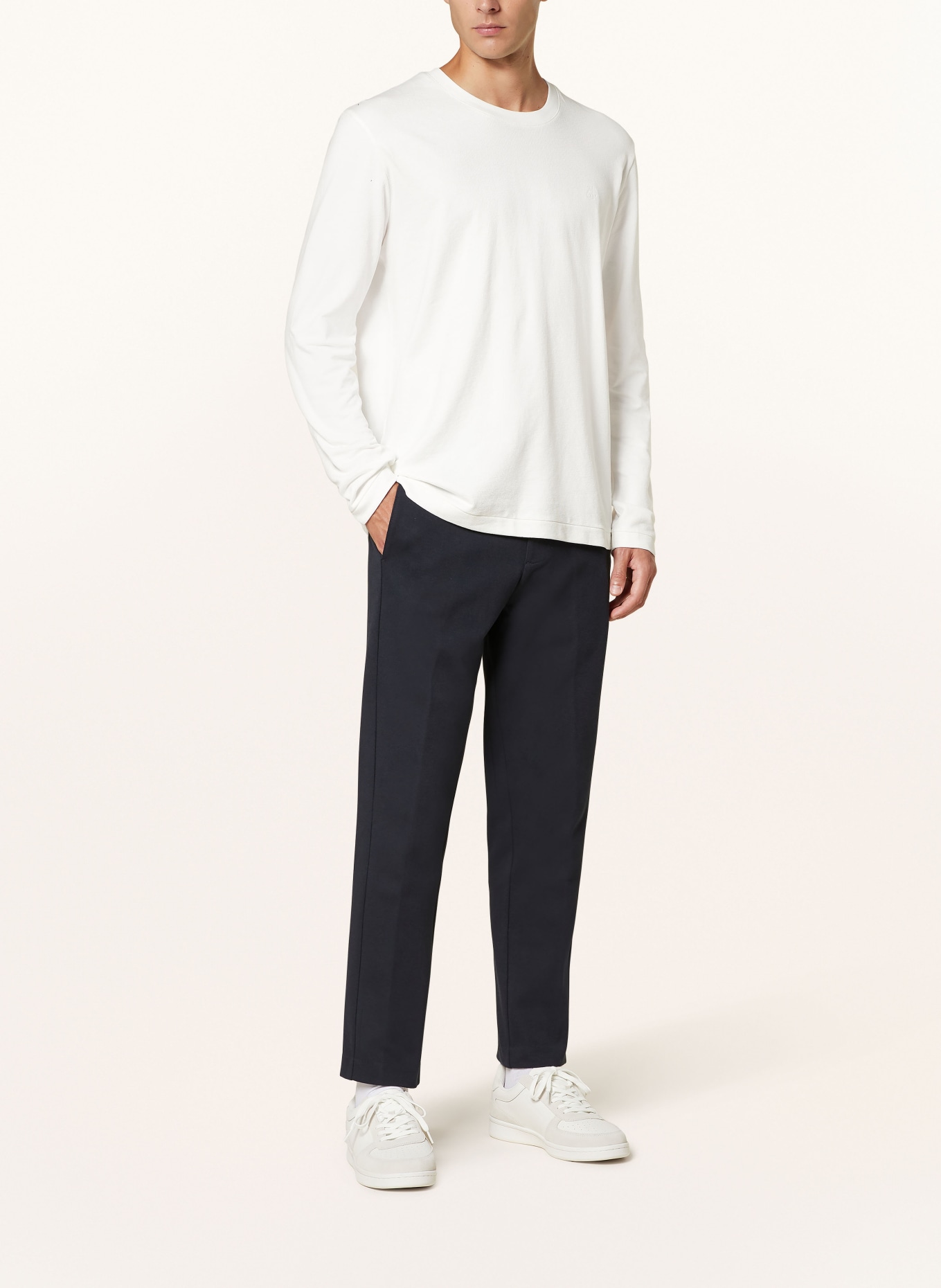 Marc O'Polo Longsleeve, Farbe: WEISS (Bild 2)