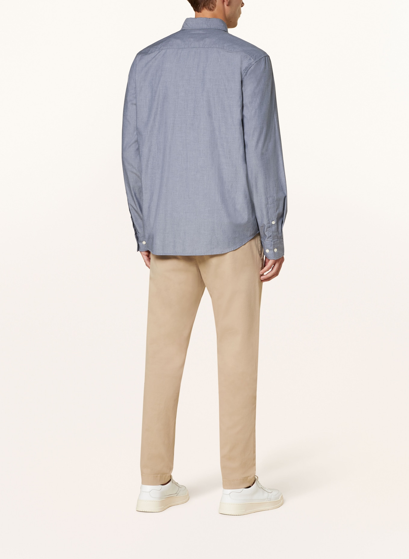 Marc O'Polo Hemd Regular Fit: BLAUGRAU