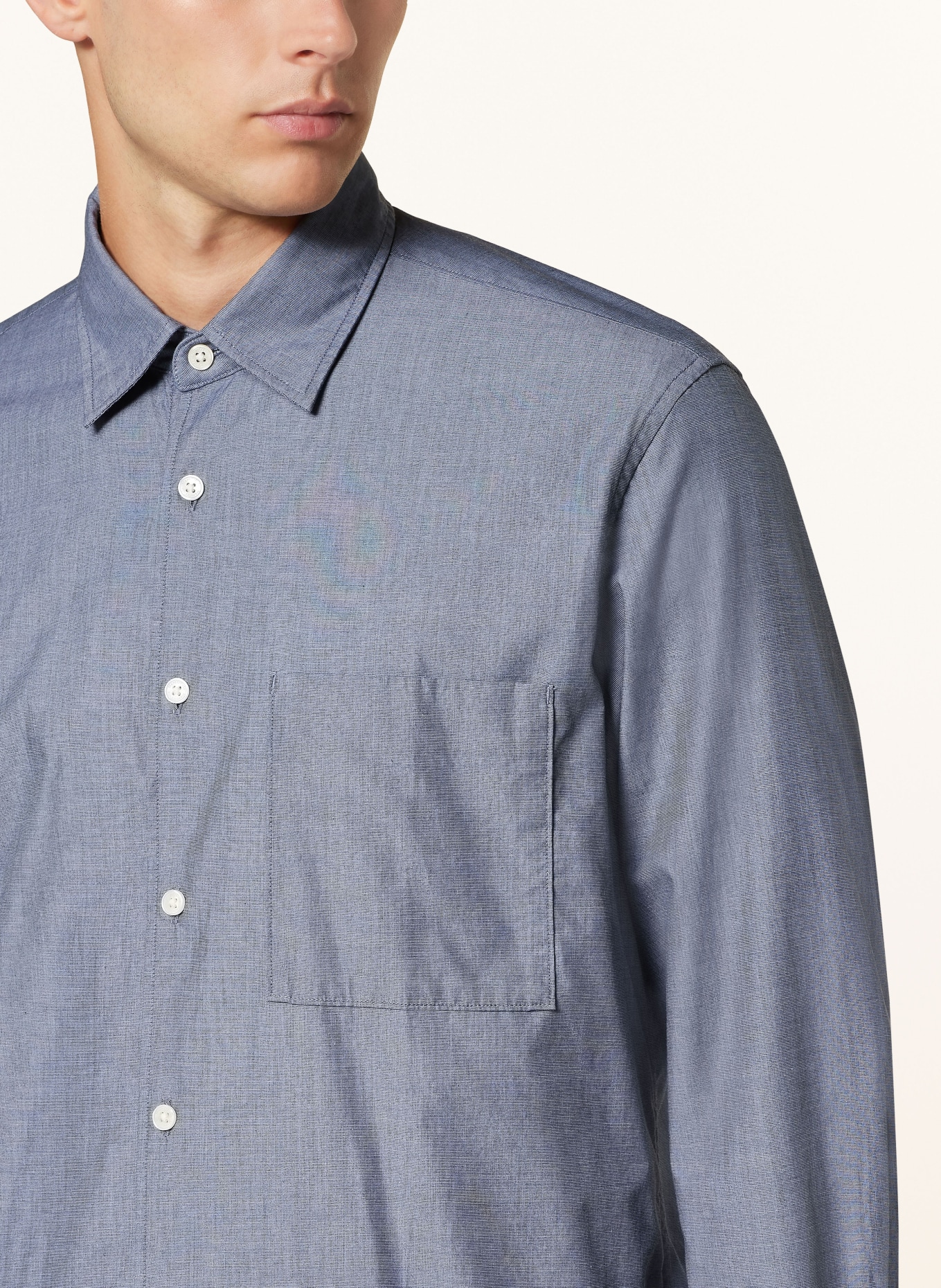 Marc O'Polo Hemd Regular Fit: BLAUGRAU