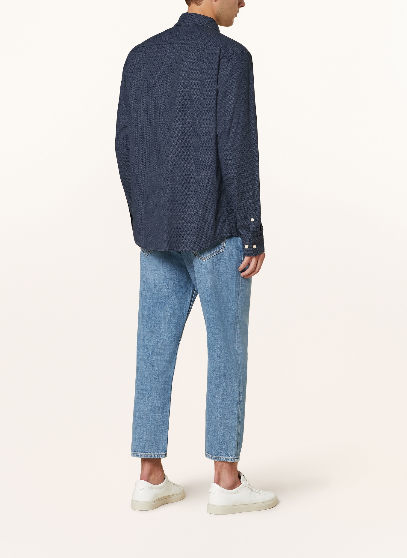 Marc O'Polo Hemd Regular Fit: DUNKELBLAU