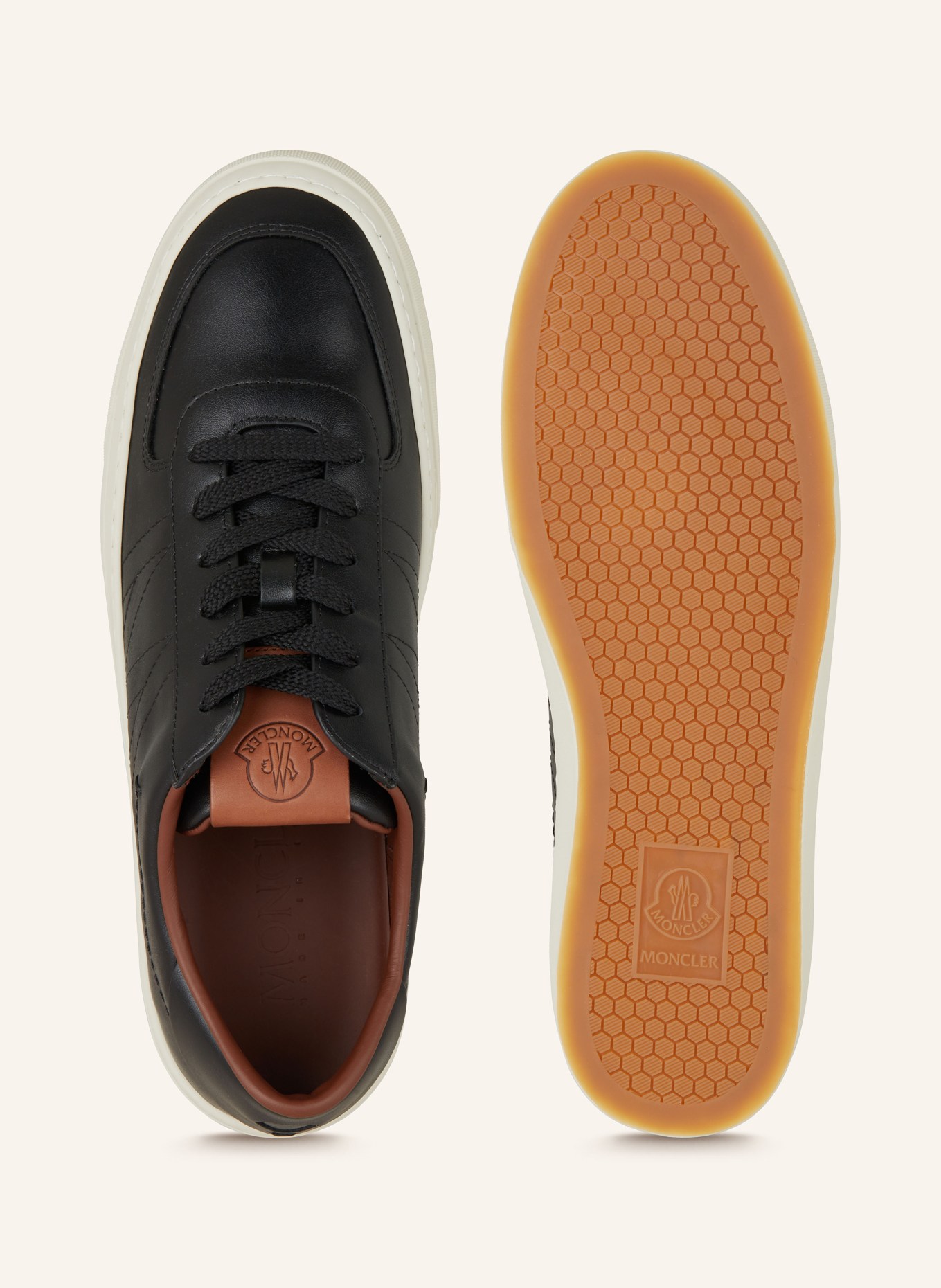 MONCLER Sneakersy MONCLUB: CZARNY