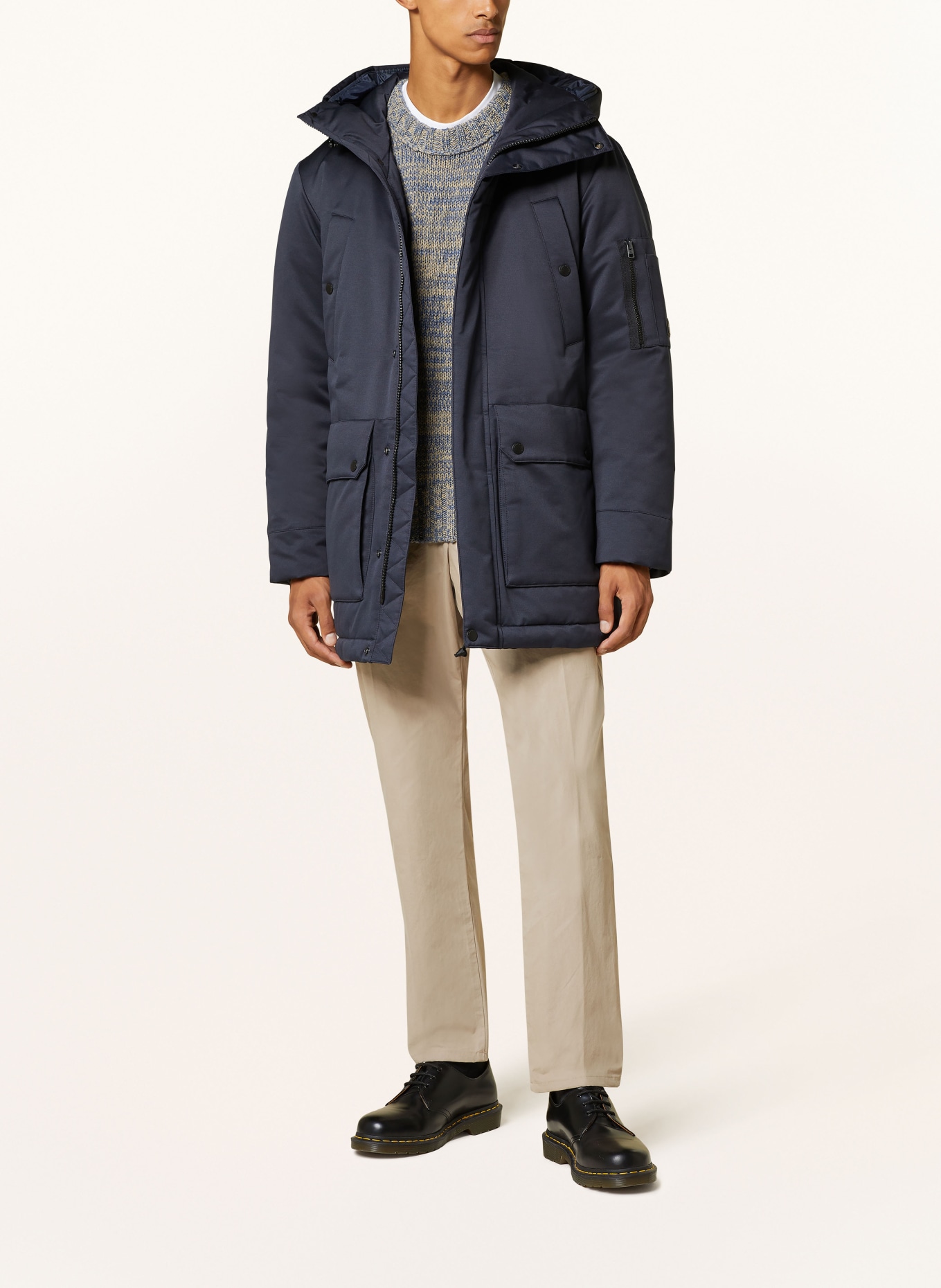 Marc O'Polo Parka: DARK BLUE