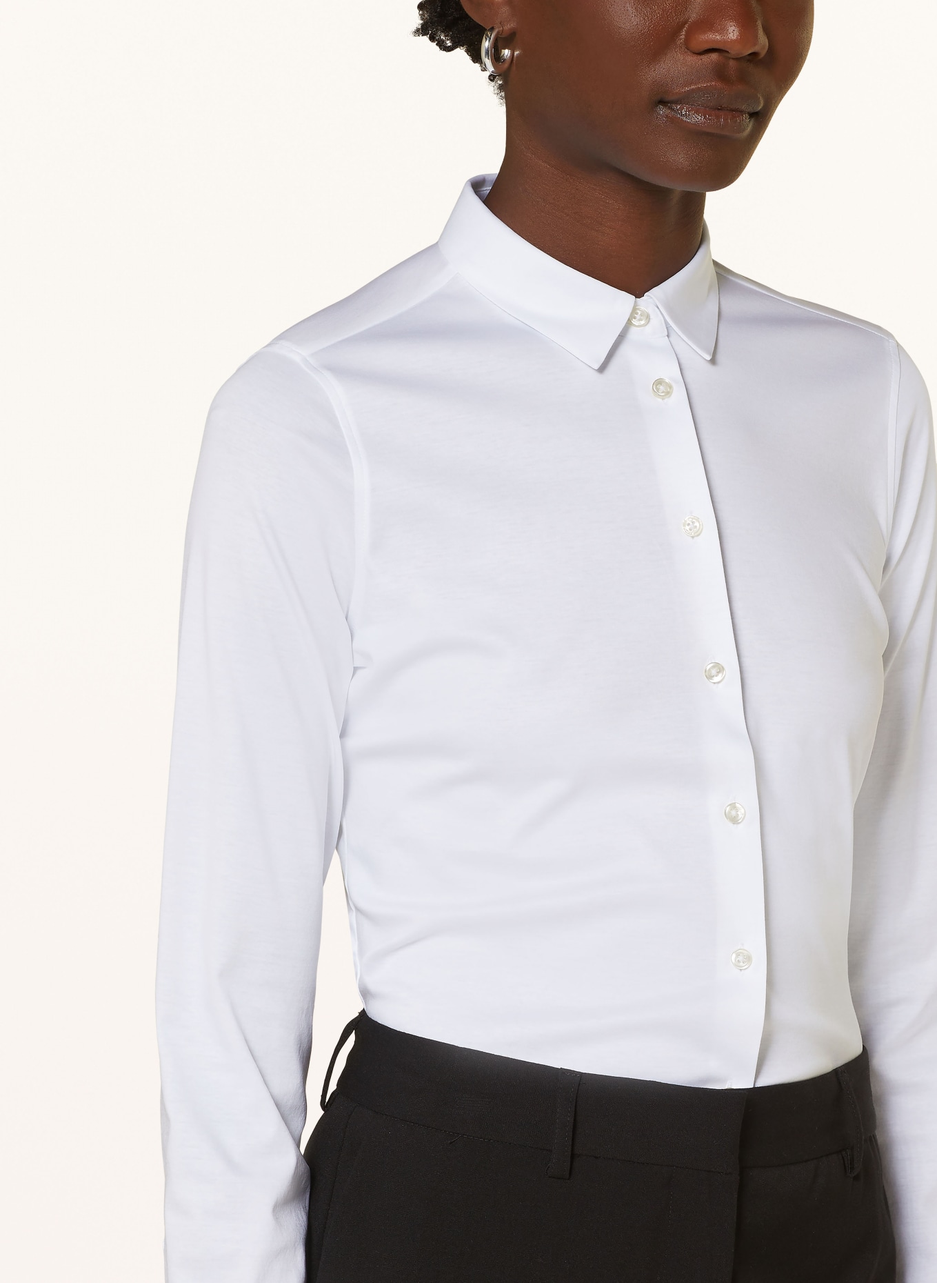 Soluzione Shirt blouse, Color: WHITE (Image 4)