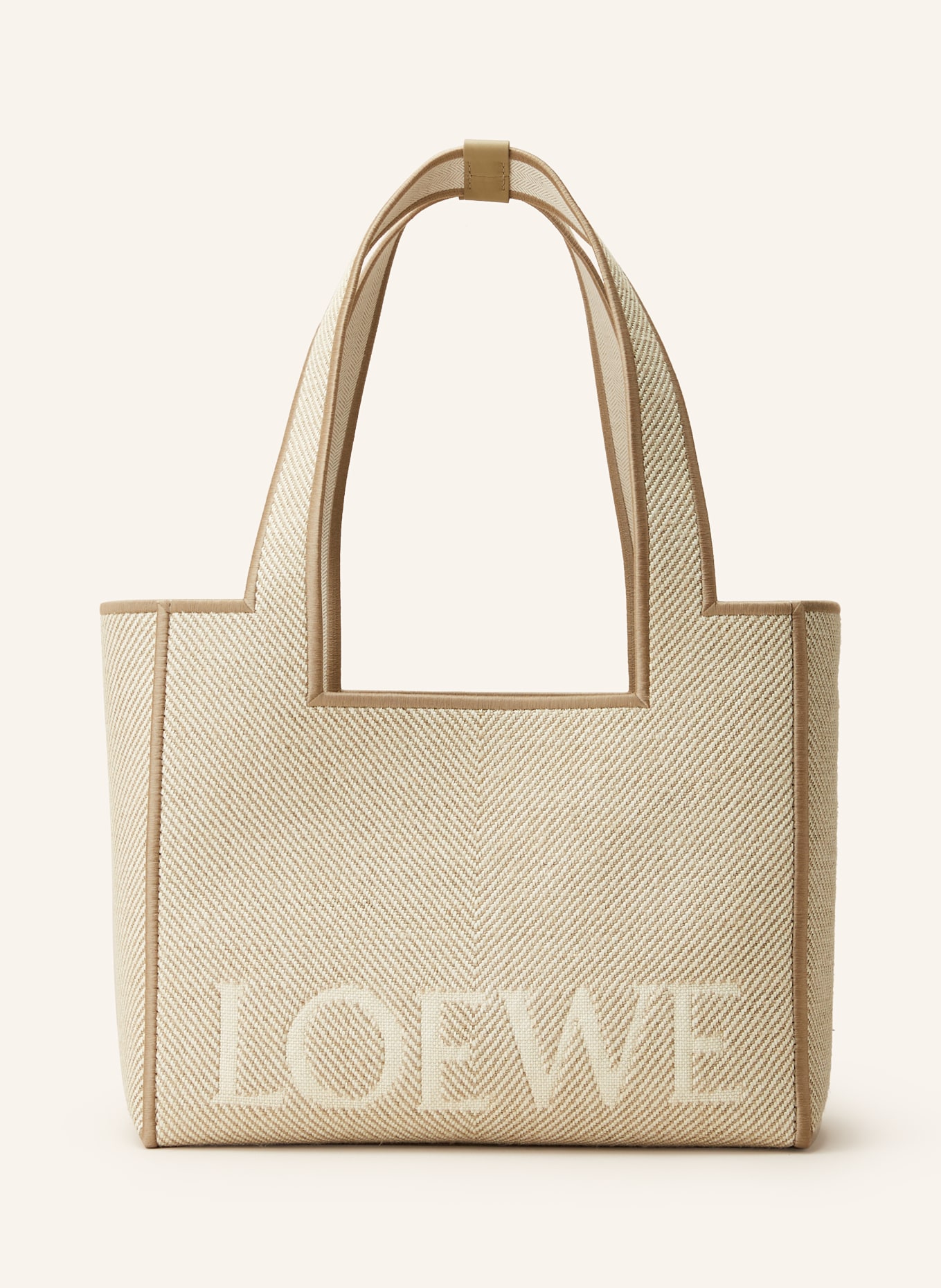 LOEWE Schultertasche MEDIUM in ecru creme
