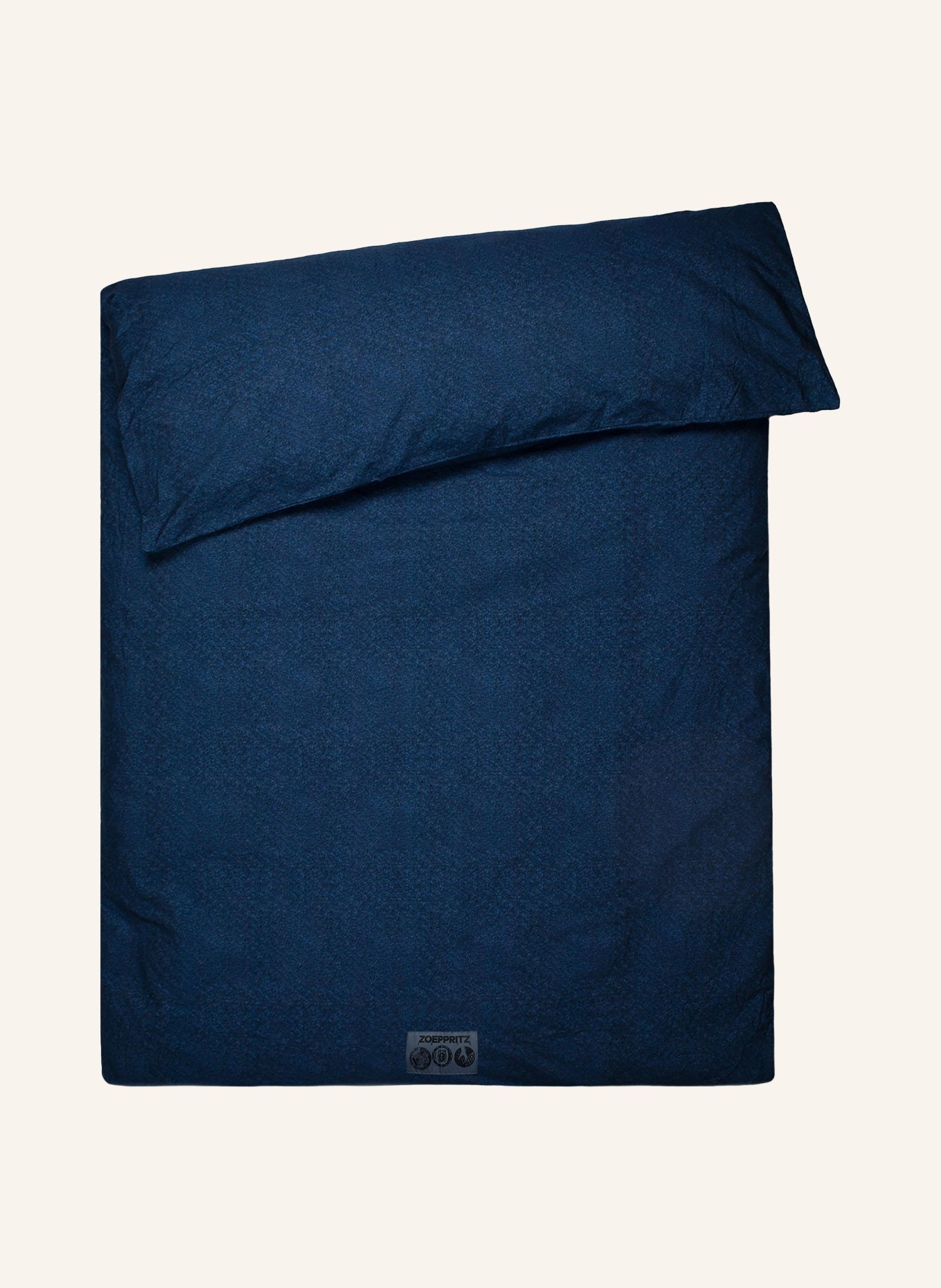 zoeppritz Bettbezug EASY DENIM: DUNKELBLAU