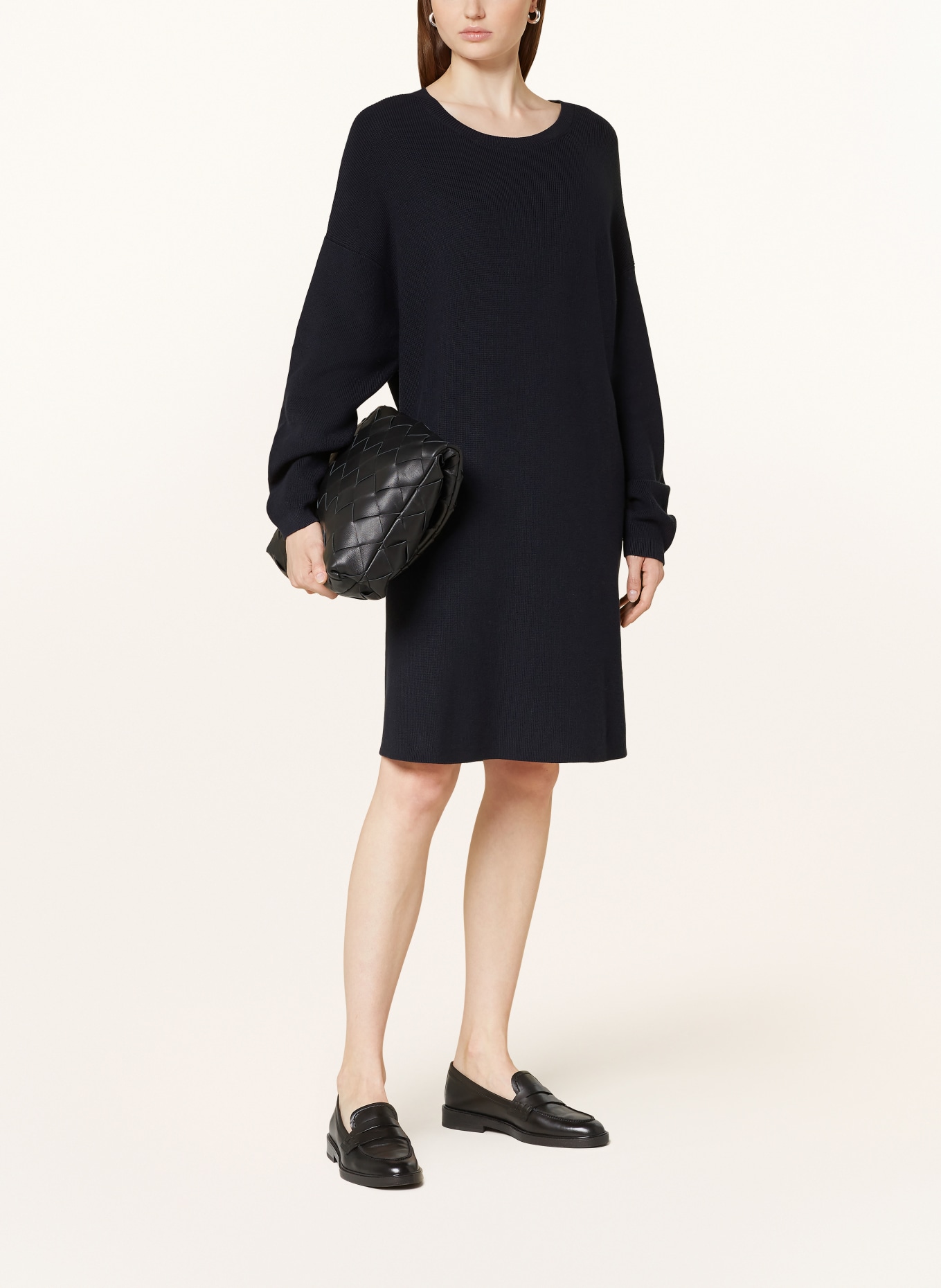 Marc O'Polo Pletené šaty: TMAVĚ MODRÁ