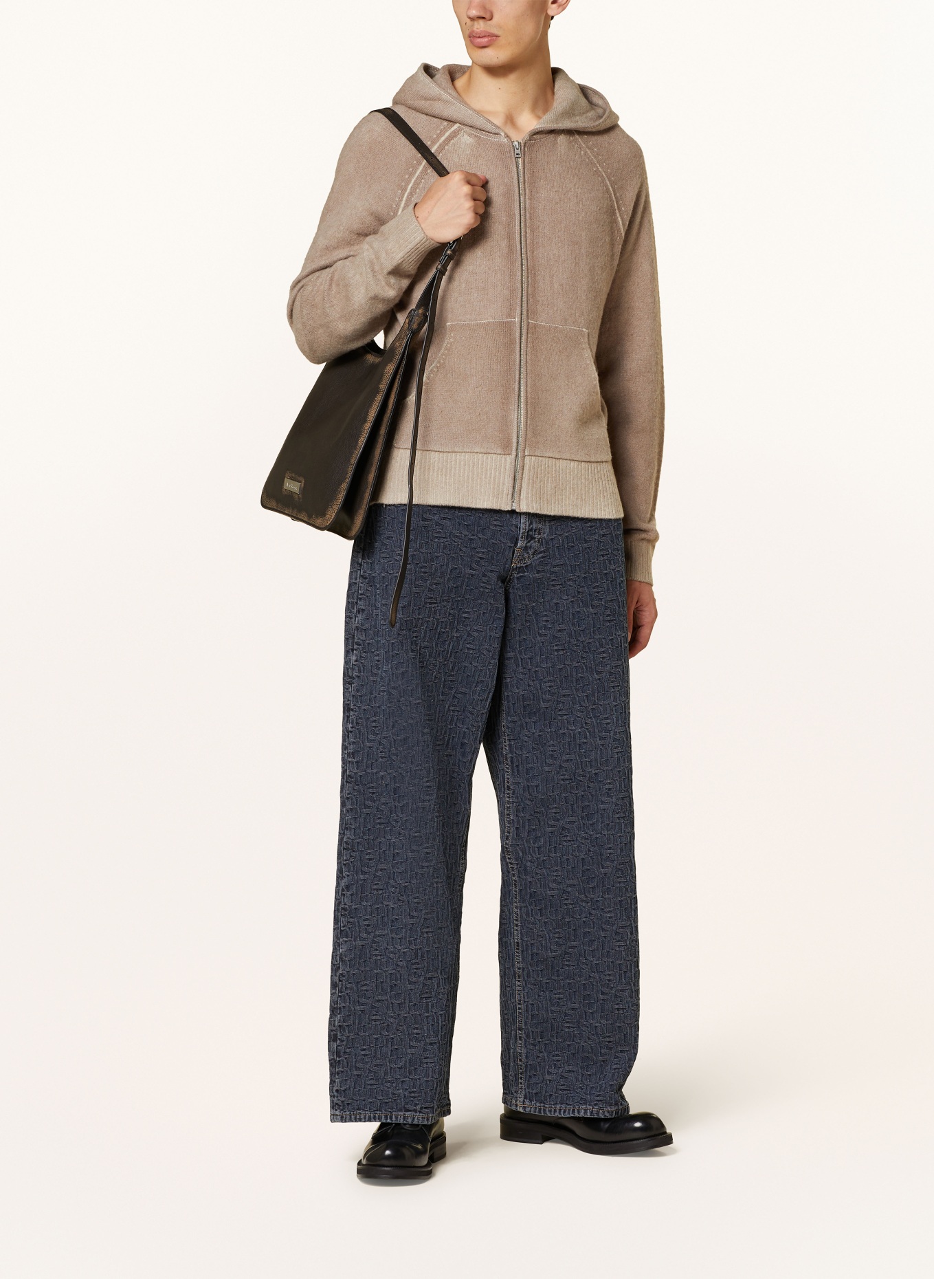 Acne Studios Strickjacke: BEIGE