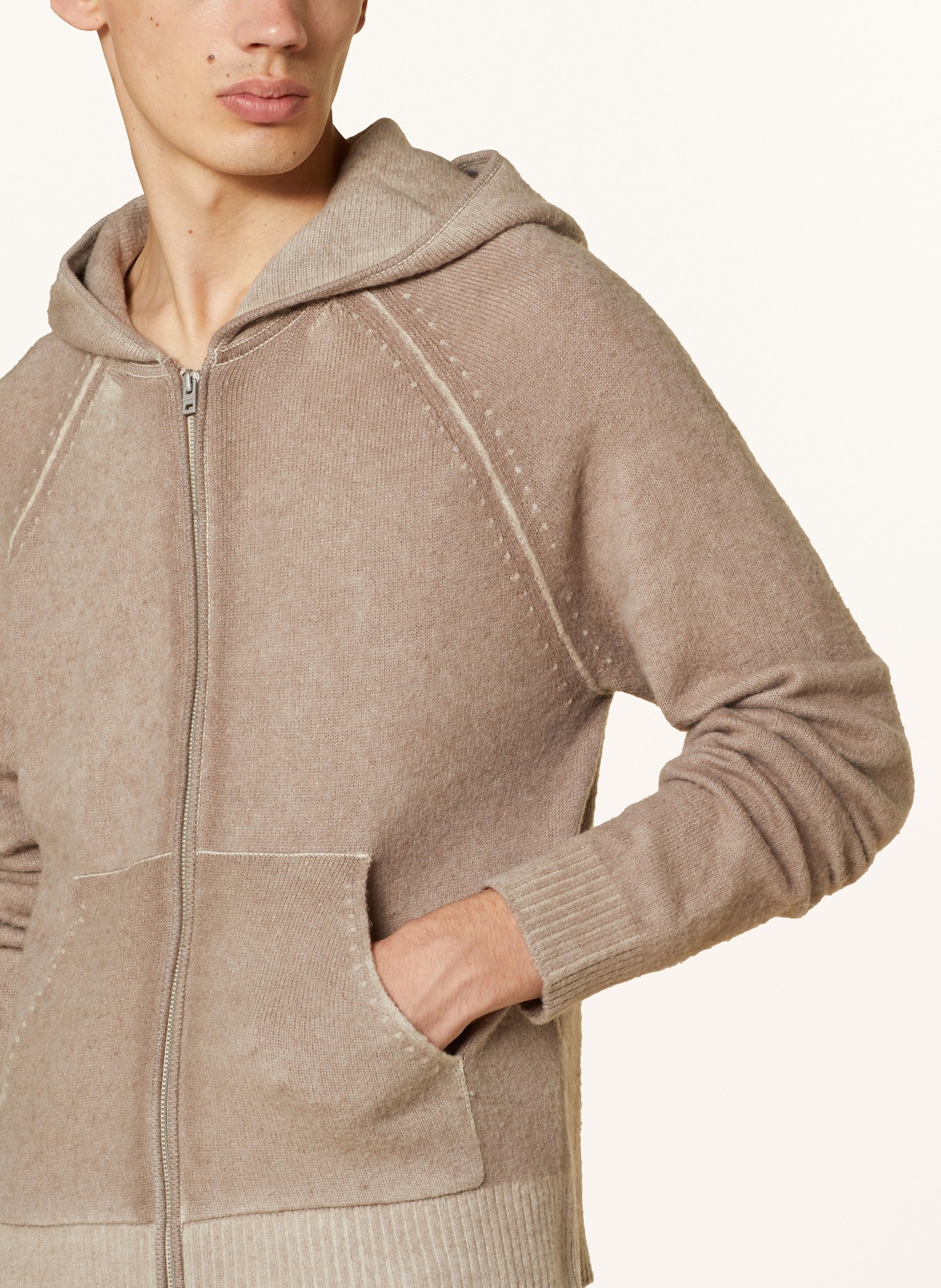 Acne Studios Strickjacke: BEIGE