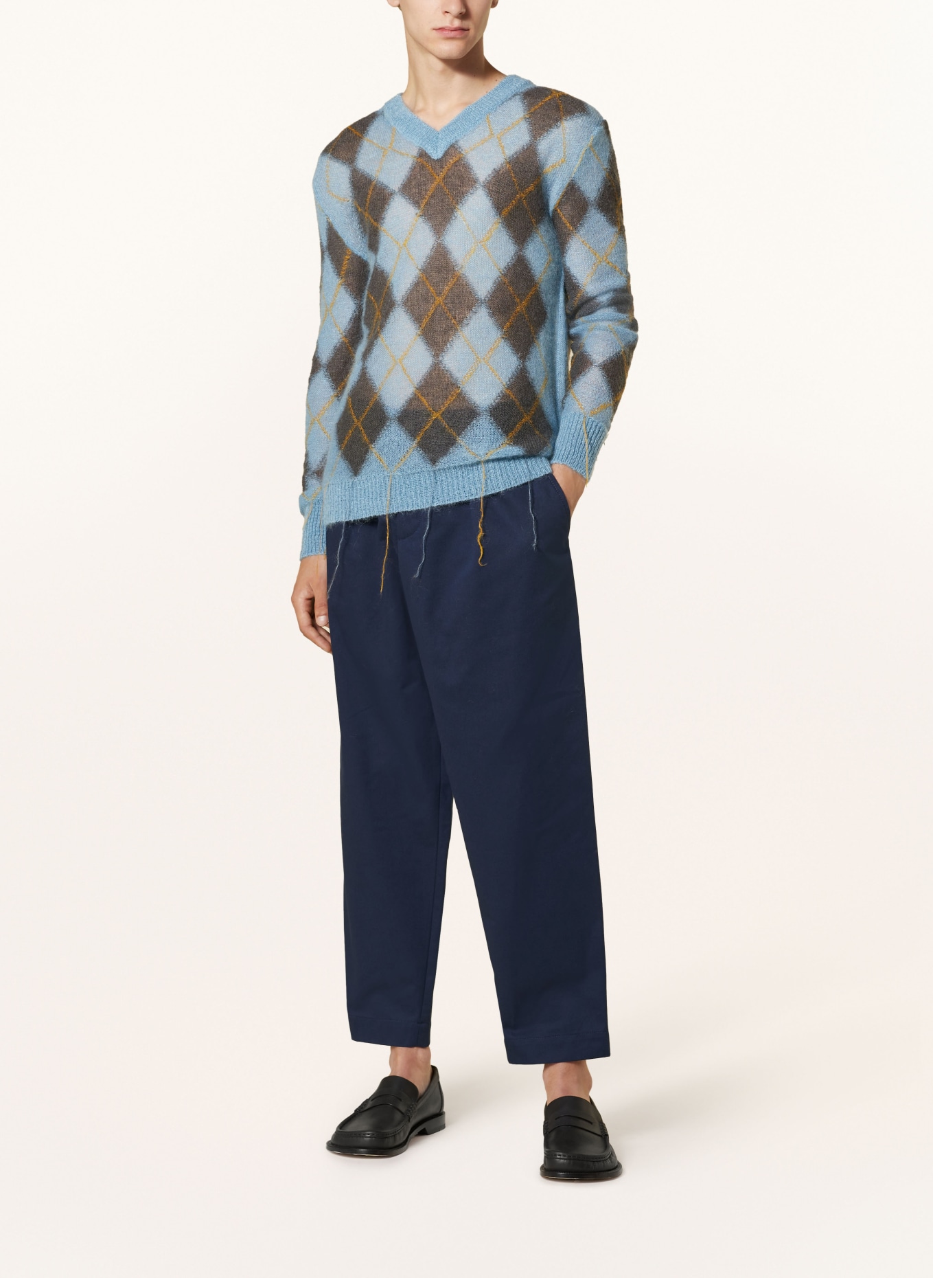 MARNI Chino: DUNKELBLAU