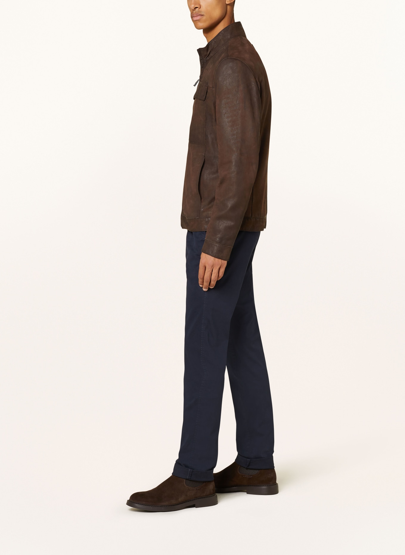 MASON'S Chino TORINO extra slim fit, Color: DARK BLUE (Image 4)