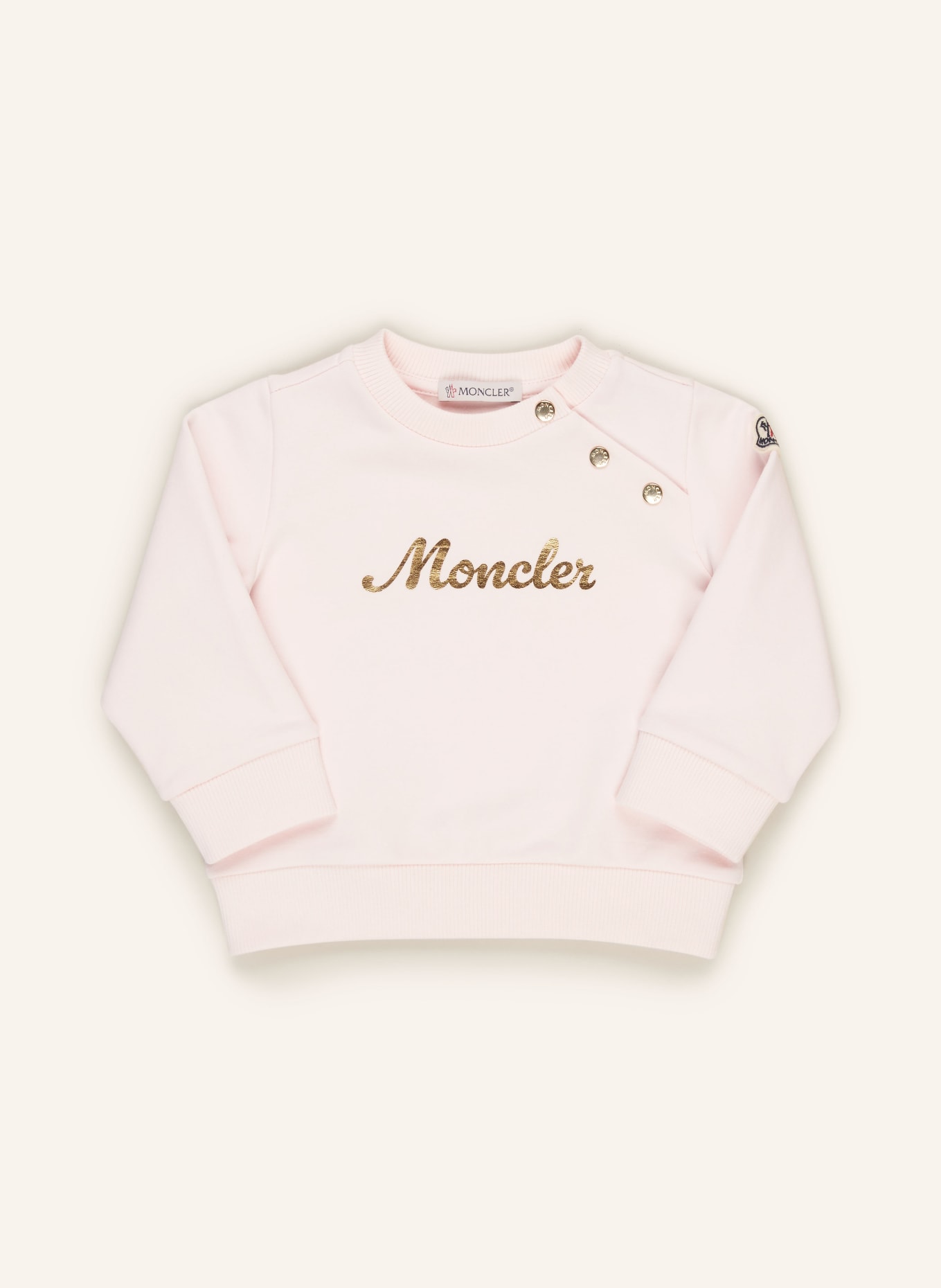 MONCLER enfant Bluza nierozpinana: JASNORÓŻOWY