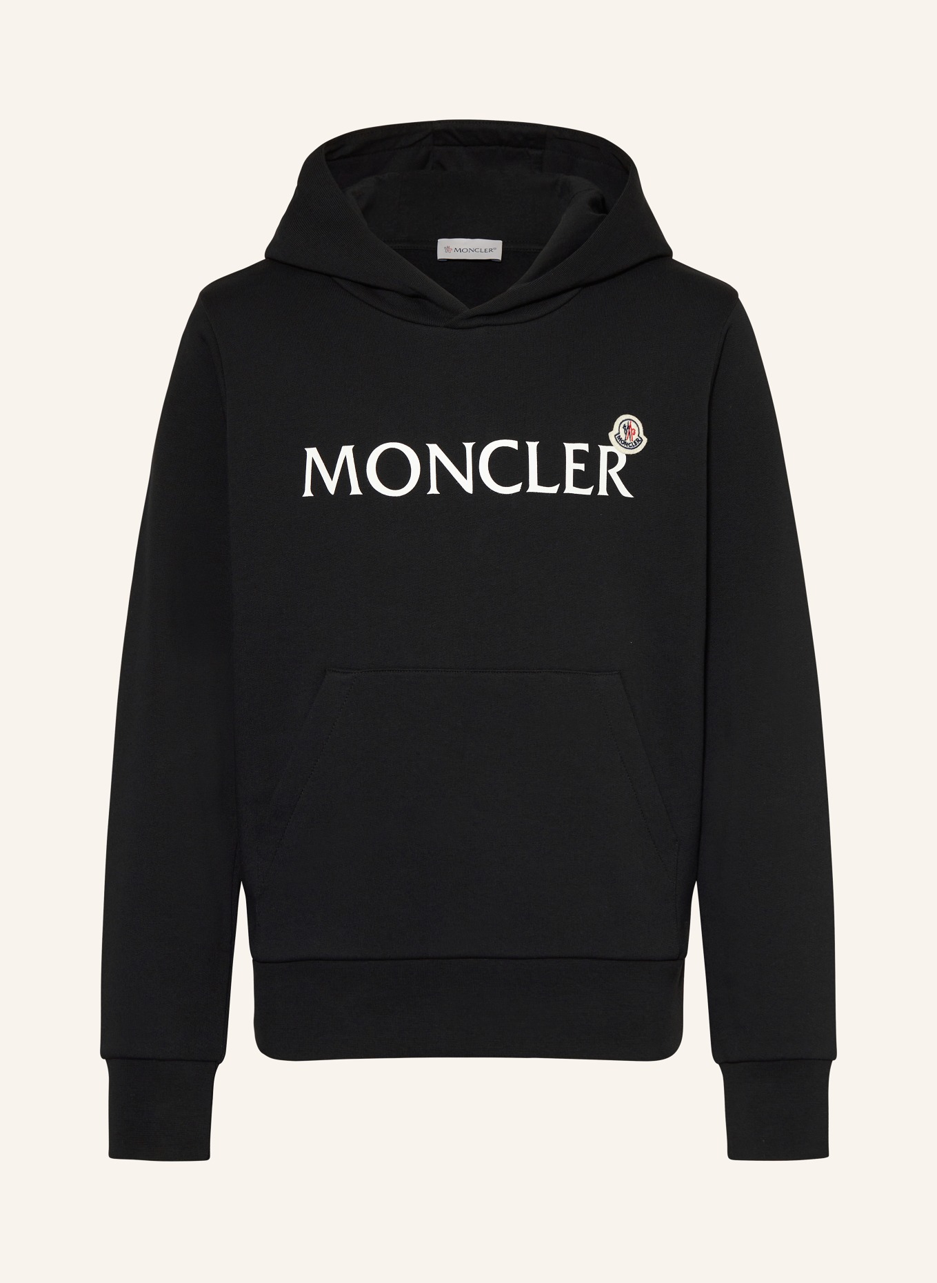 MONCLER enfant Hoodie: BLACK