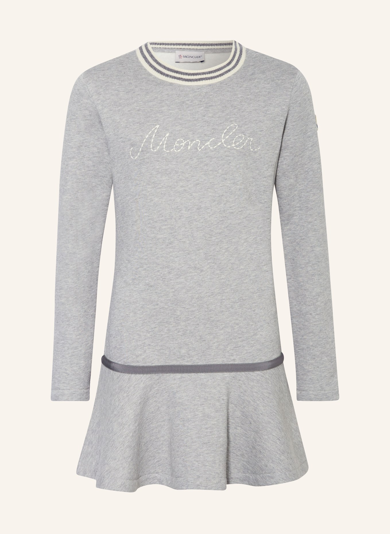 MONCLER enfant Sweatkleid: GRAU