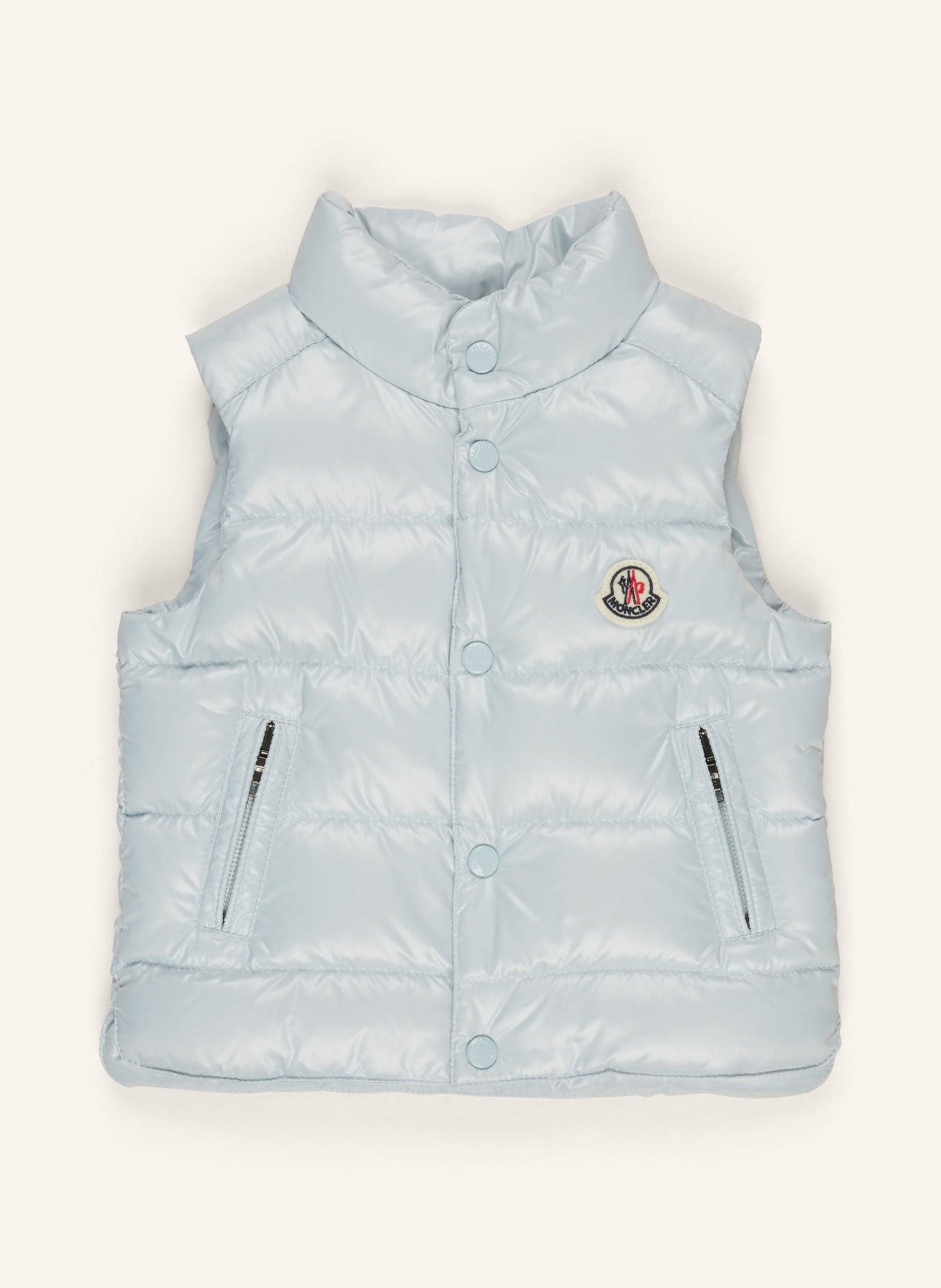 MONCLER enfant Daunenweste BERNARD: TÜRKIS