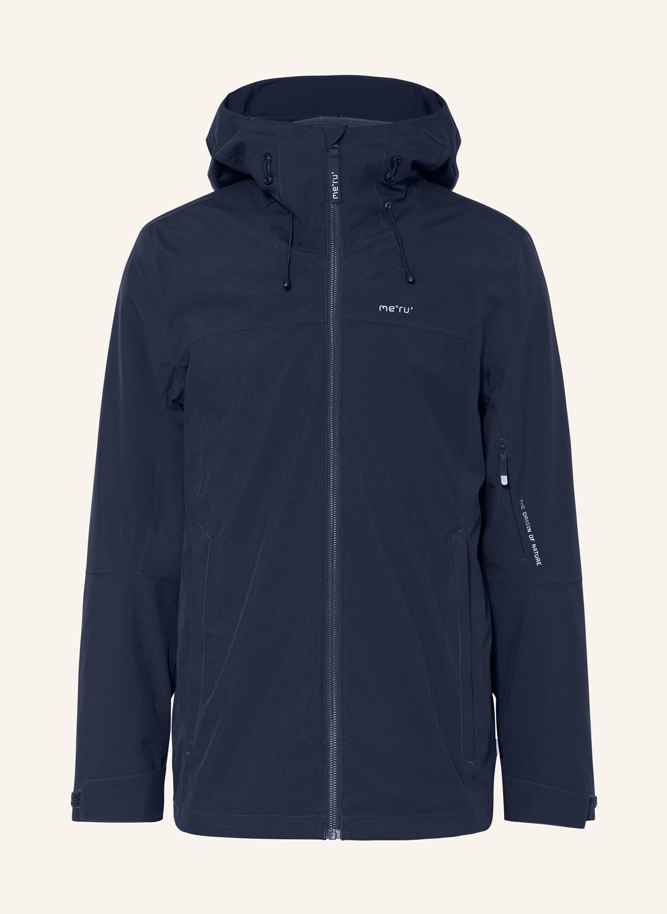 me°ru' 2-in-1-Jacke EKSJÖ: DUNKELBLAU