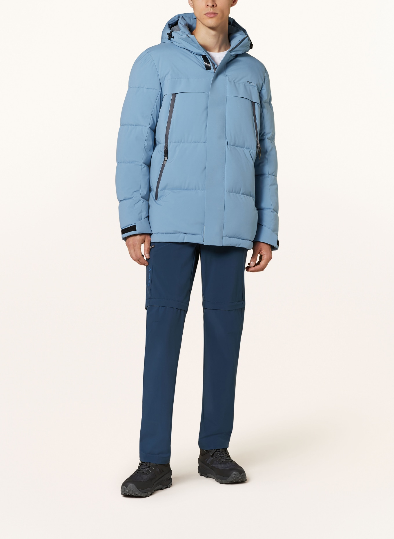 me°ru' Steppjacke VARBERG: HELLBLAU