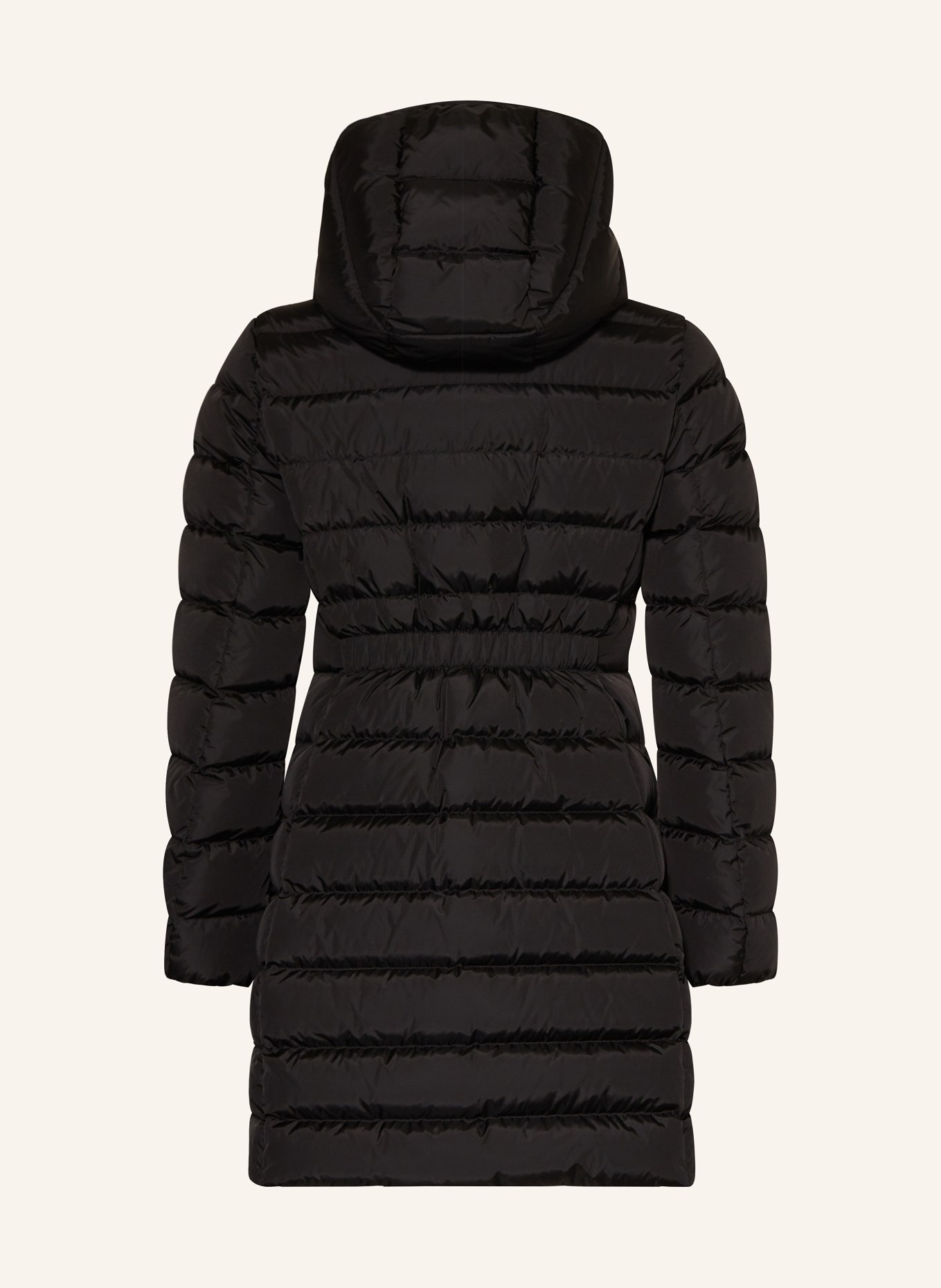 MONCLER enfant Daunenmantel CHARPAL mit abnehmbarer Kapuze in schwarz