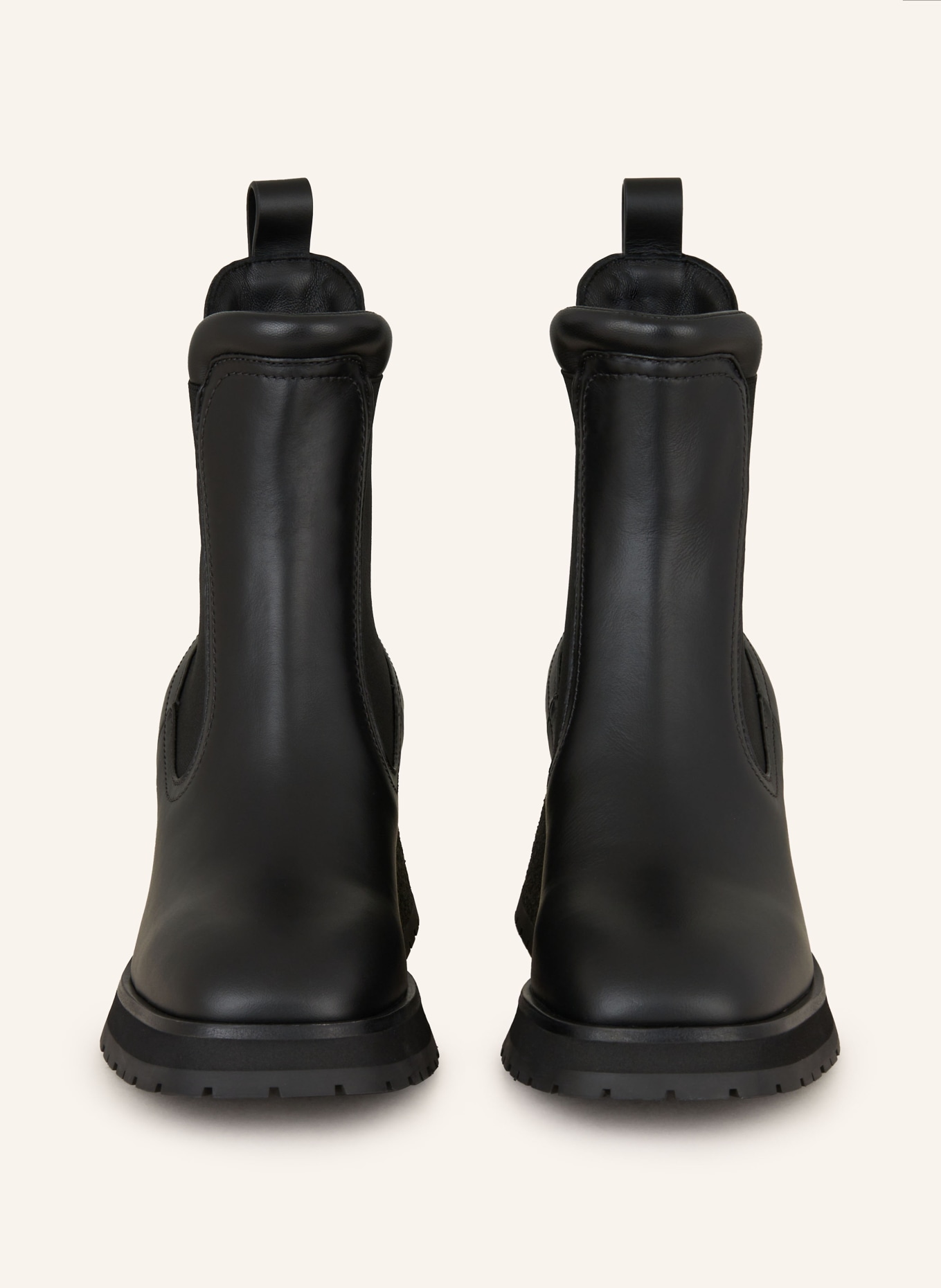 MONCLER Chelsea boots GIGI in black