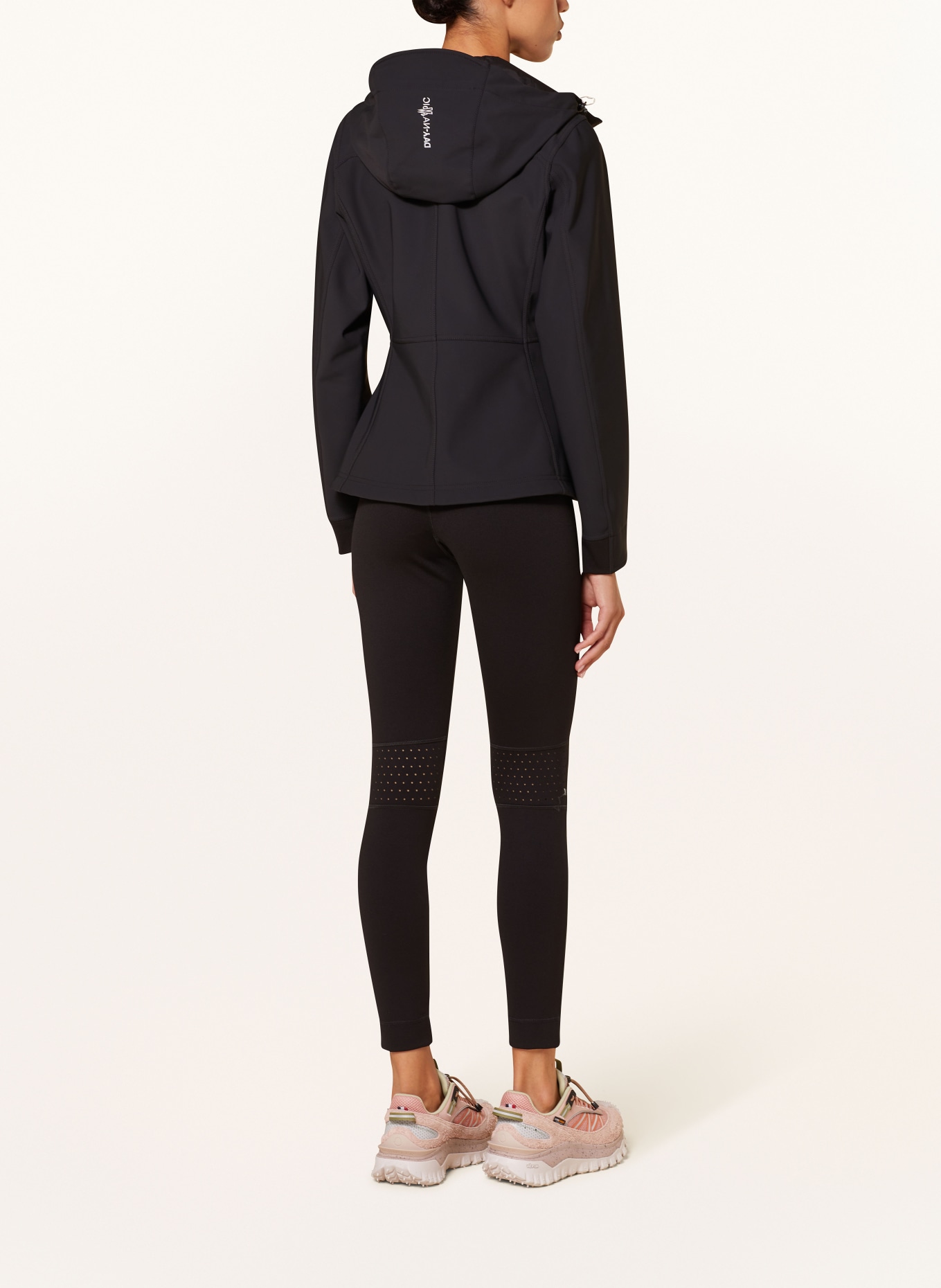 MONCLER GRENOBLE Funktions-Jacke ZUMELES: SCHWARZ