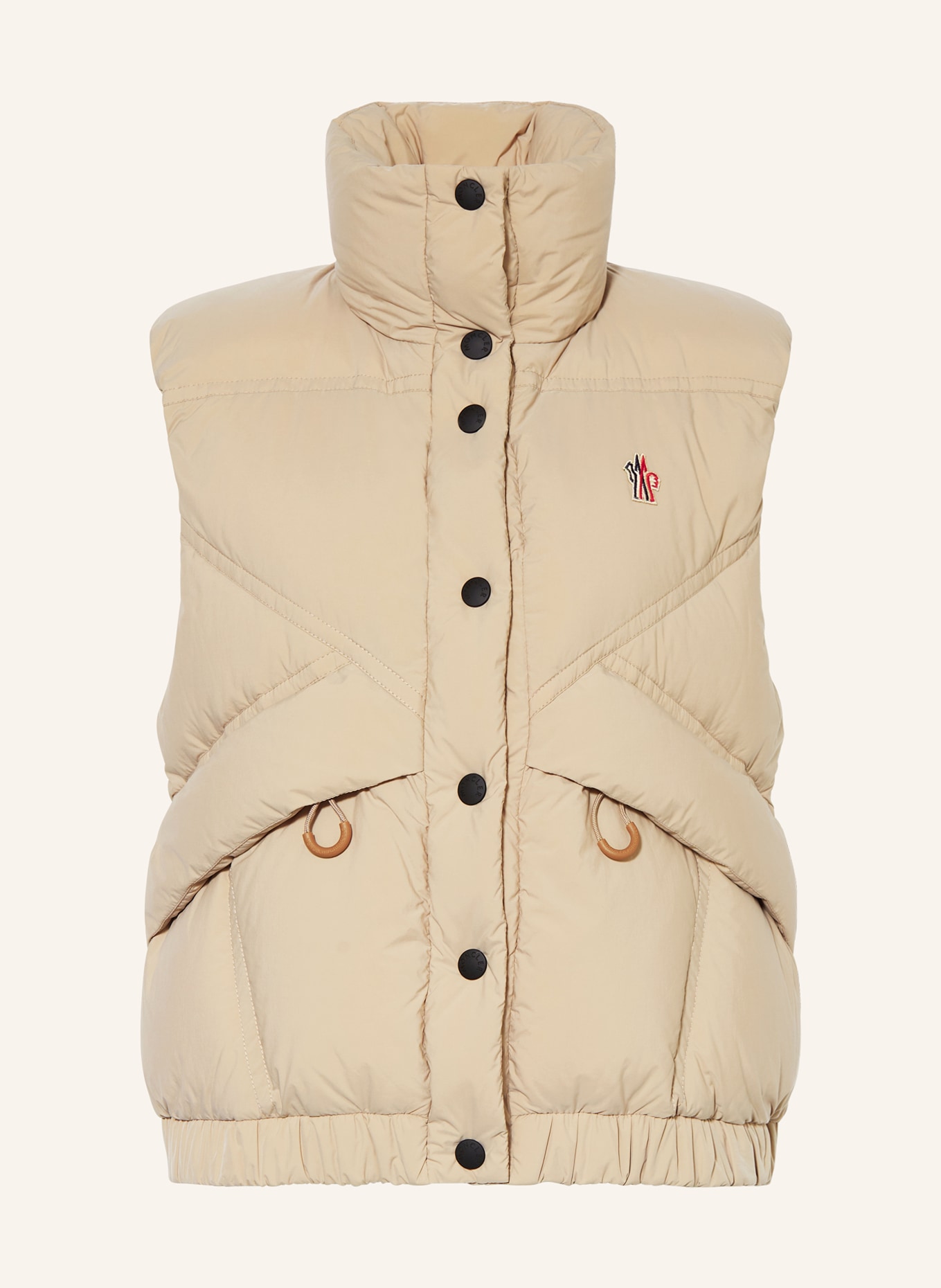 MONCLER GRENOBLE Daunenweste MAROLIES in beige