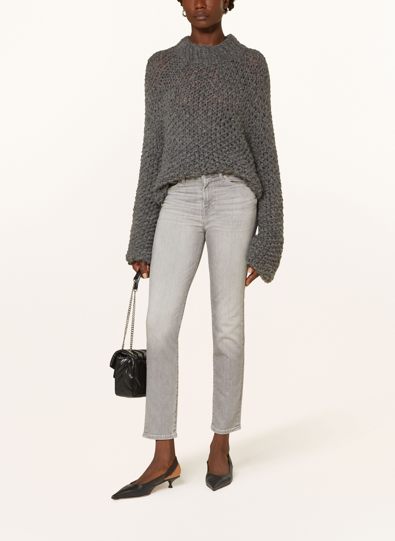 7 for all mankind Skinny jeans ROXANNE: GRAY