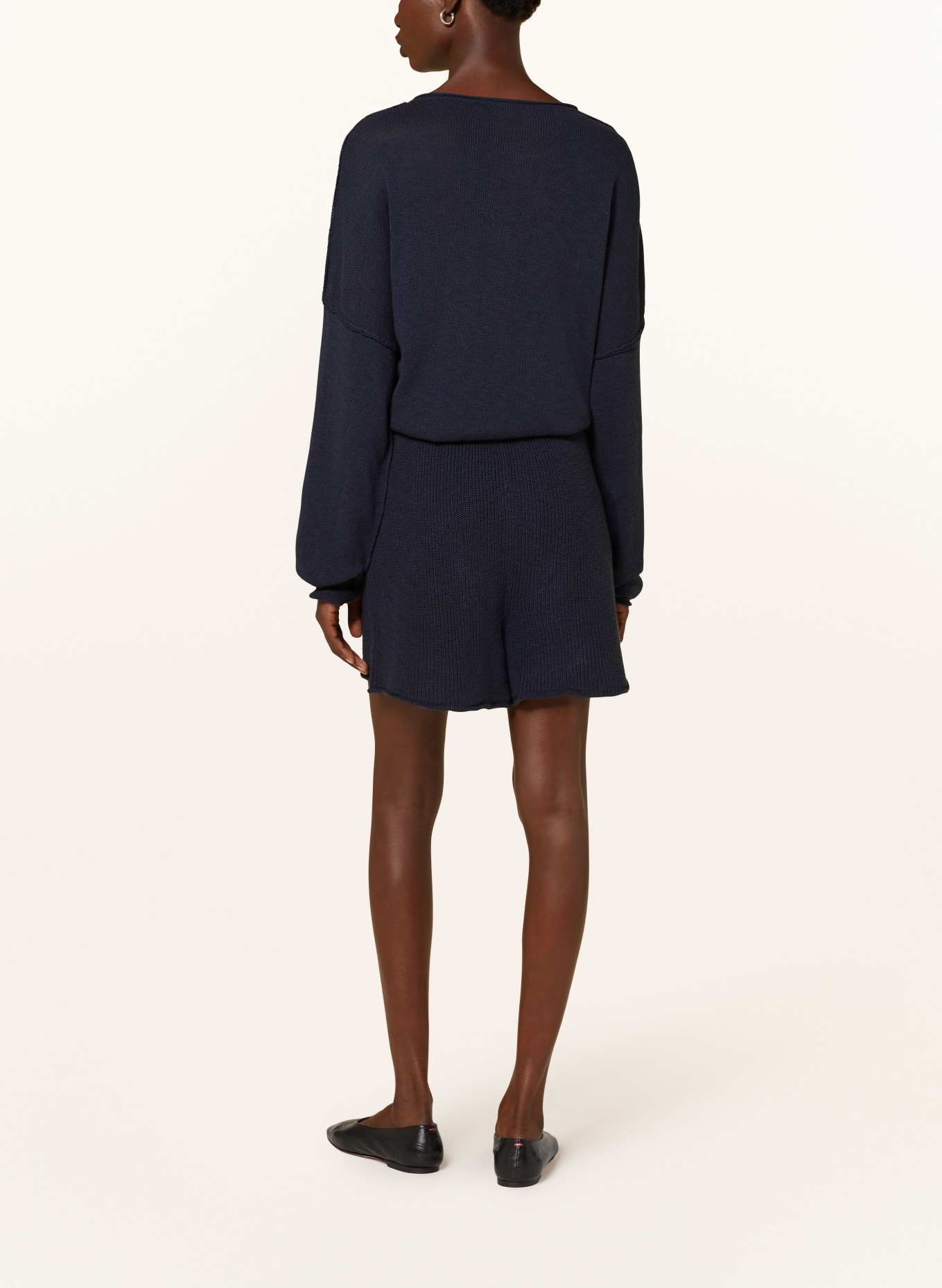 by Aylin Koenig Knit shorts MILLY, Color: DARK BLUE (Image 3)