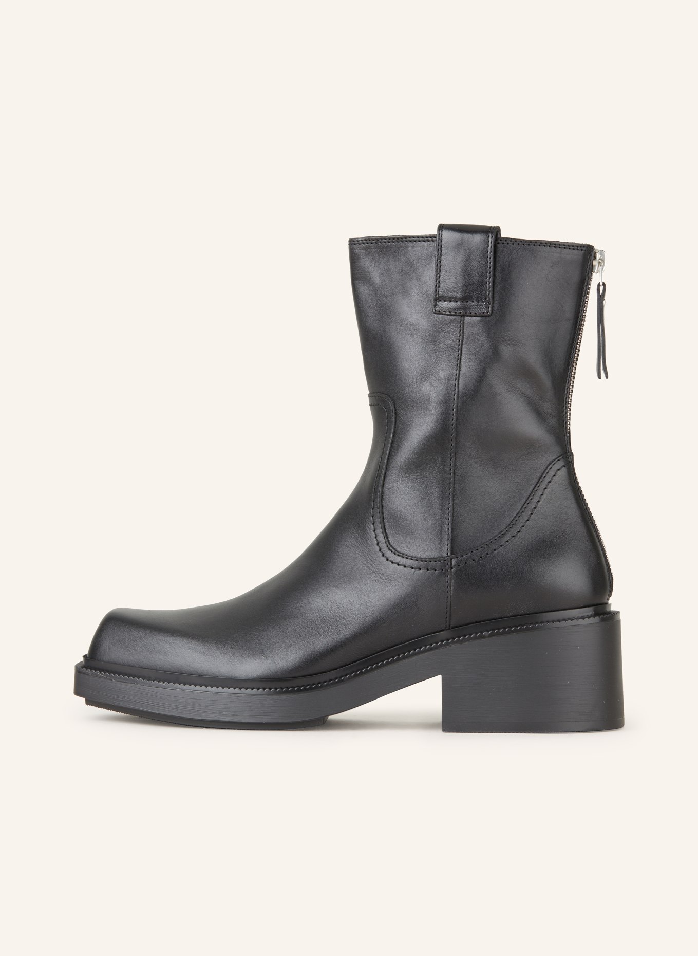 VIC MATIÉ Biker Boots, Farbe: SCHWARZ (Bild 4)