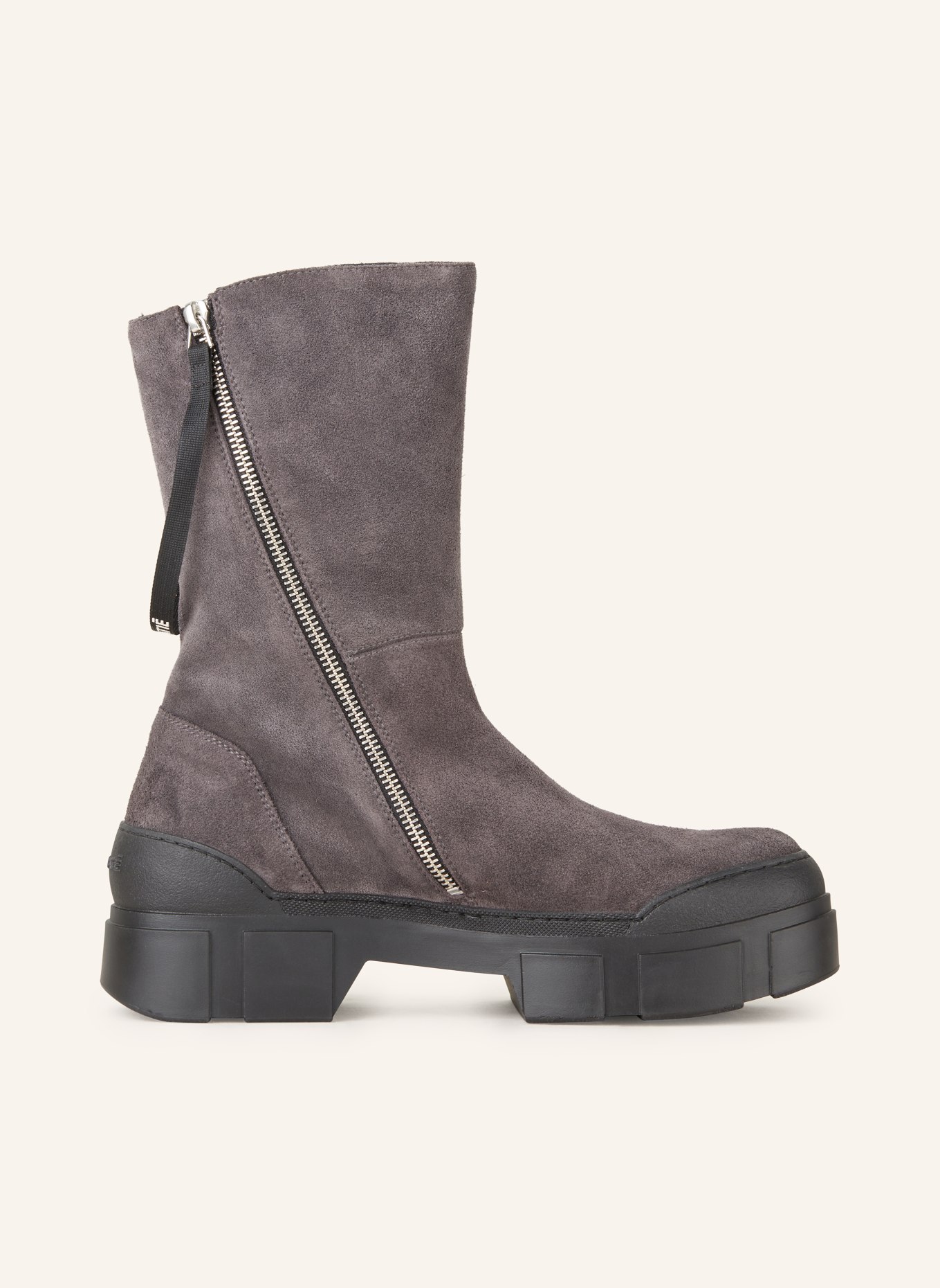 VIC MATIÉ Plateau-Boots SILVERSTONE: GRAU
