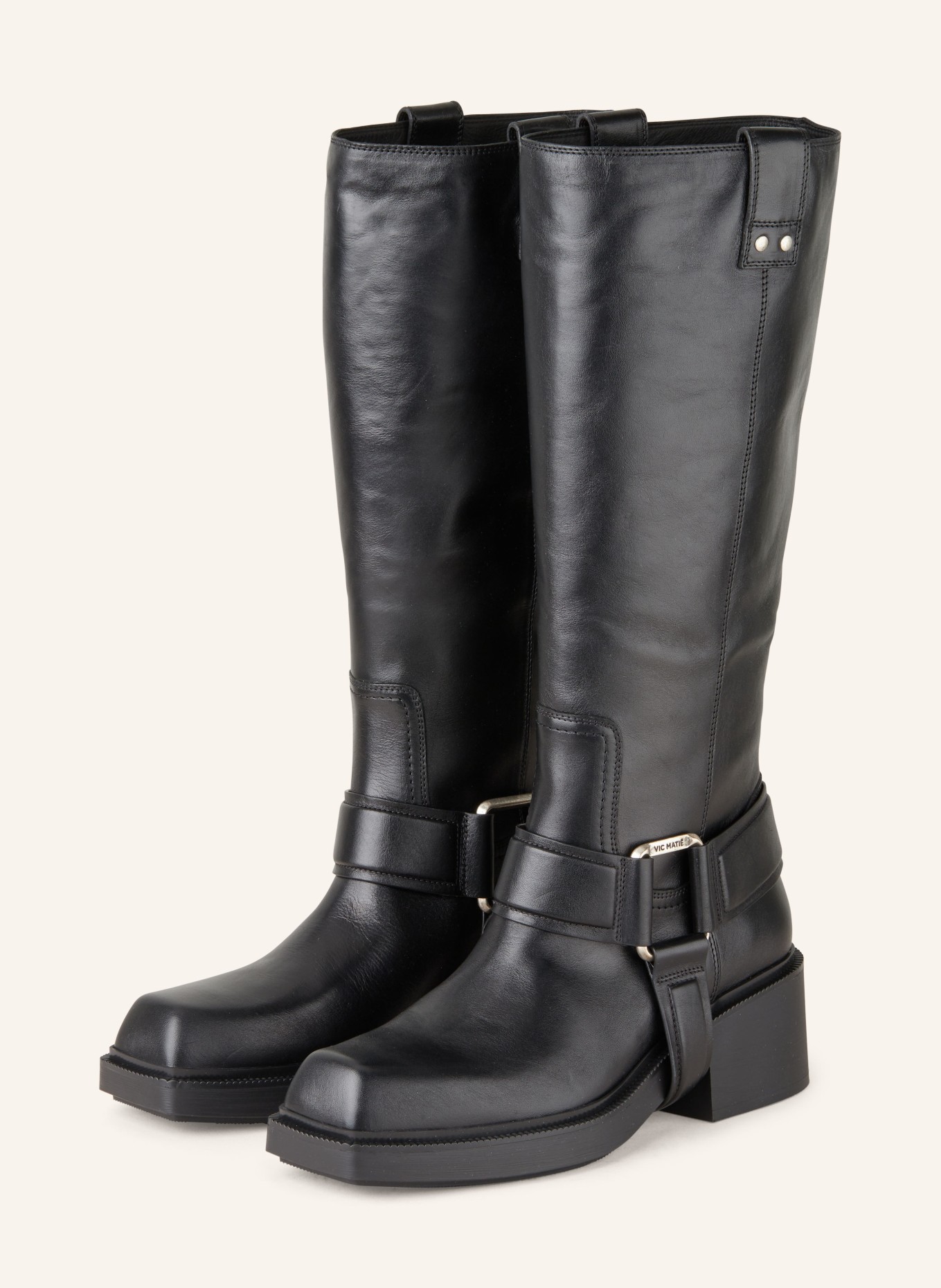 VIC MATIÉ Boots: BLACK