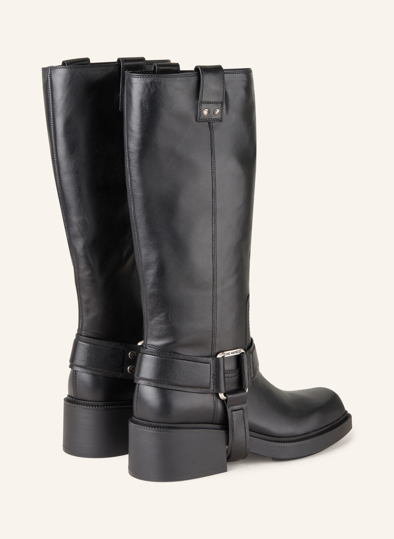 VIC MATIÉ Boots: BLACK