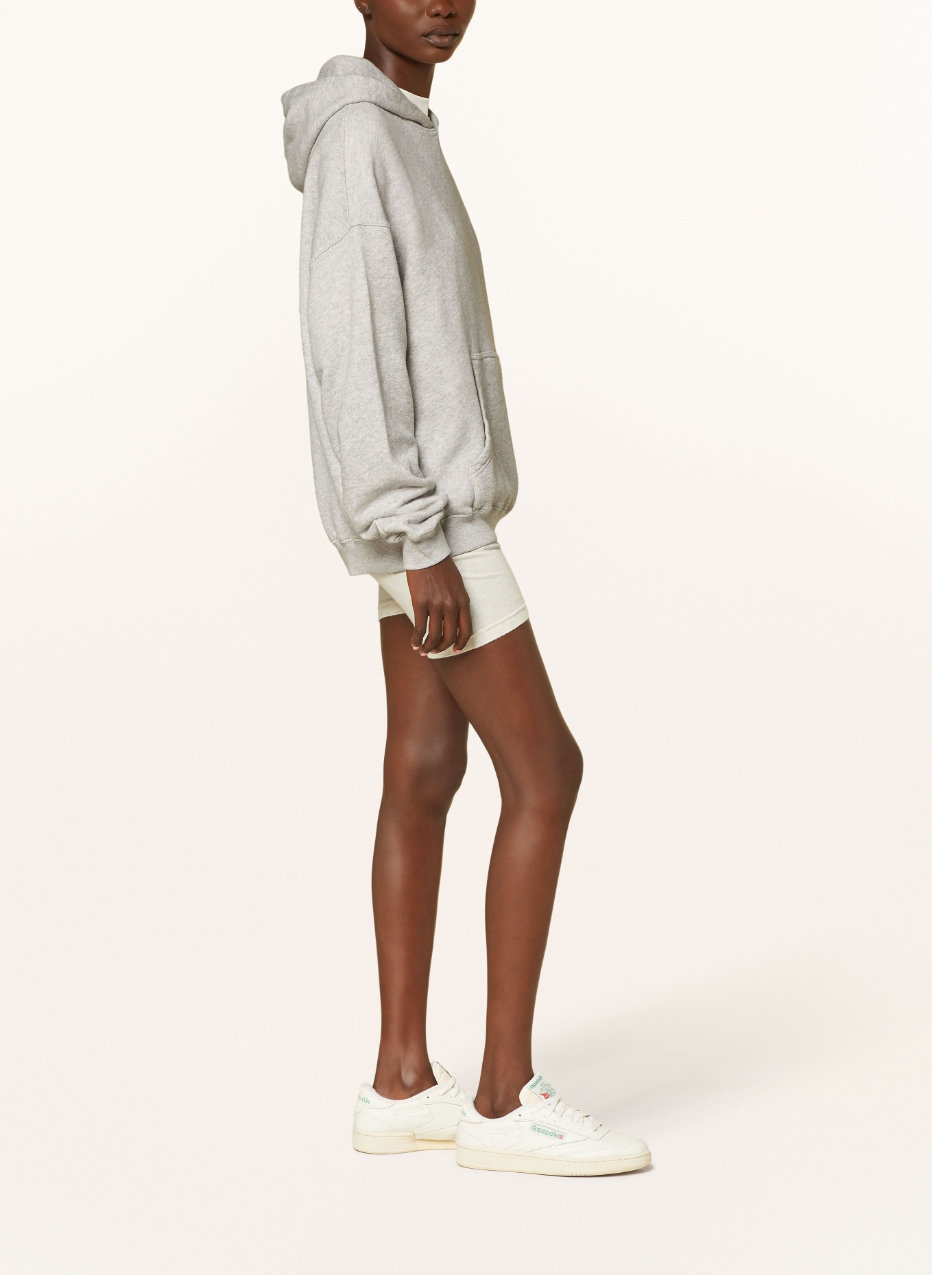 American Vintage Bluza z kapturem KODYTOWN: SZARY