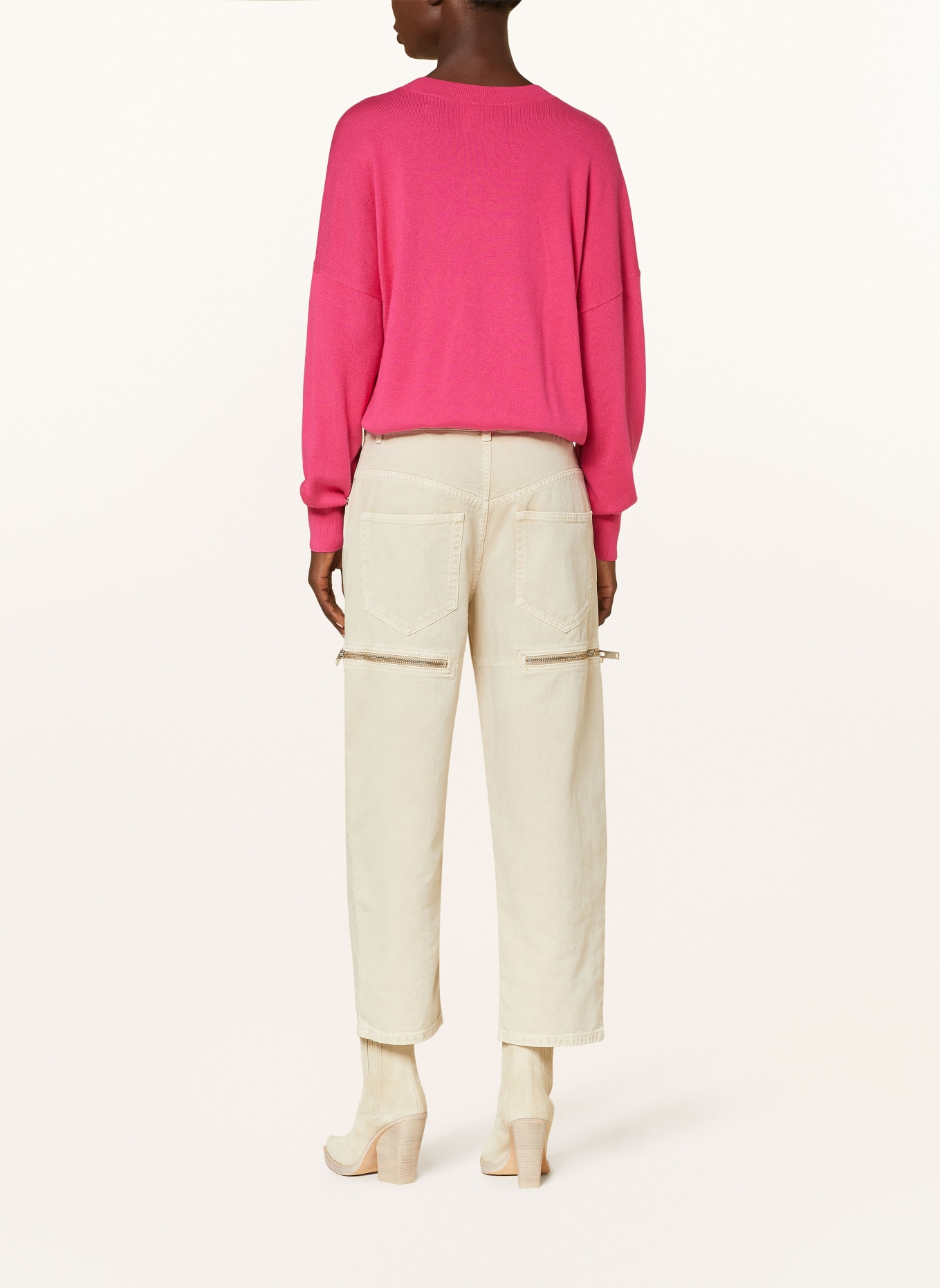 MARANT ÉTOILE Sweater MARISANS, Color: PINK (Image 3)